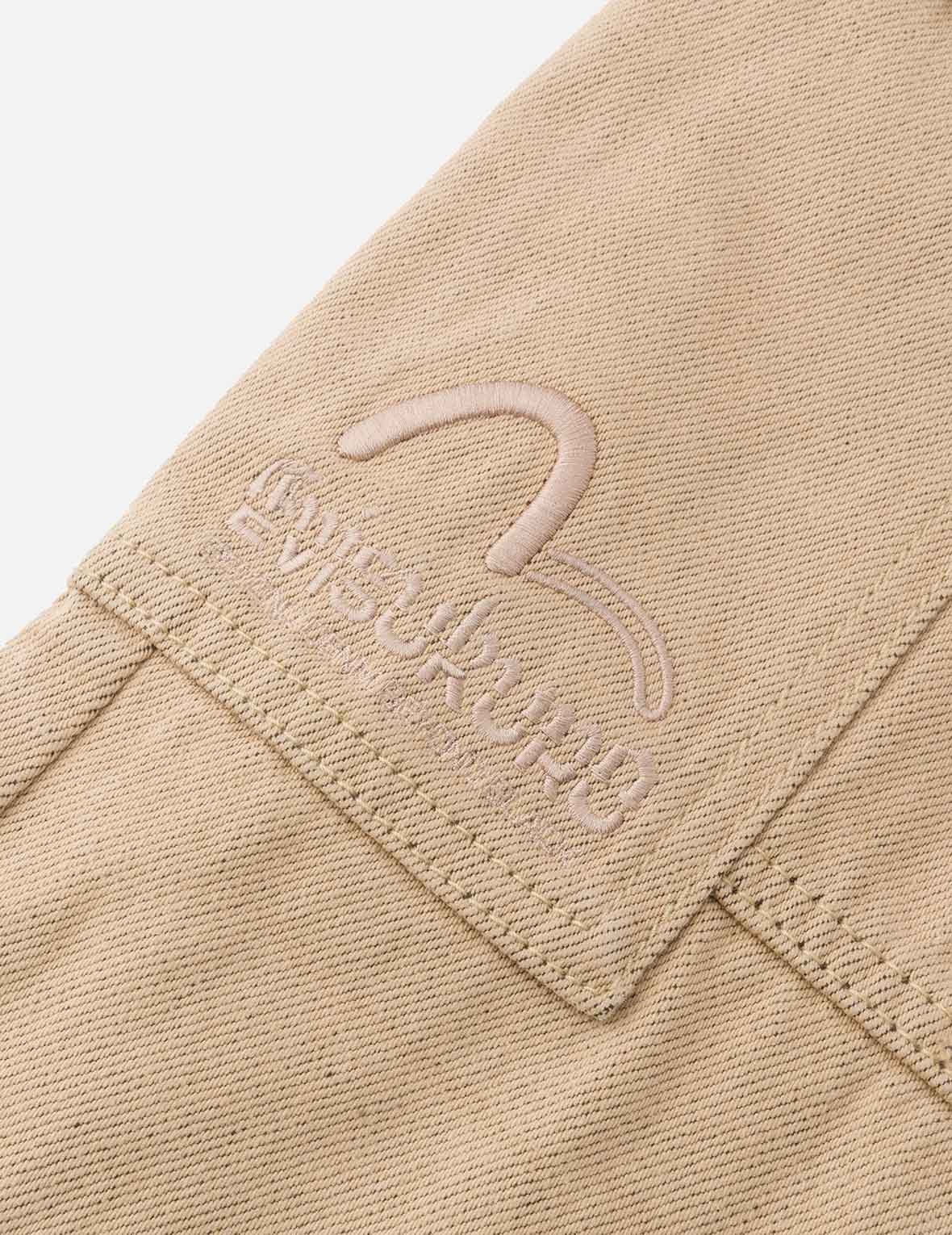 Two Tone Distressed Oversized Cargo Pants - 11