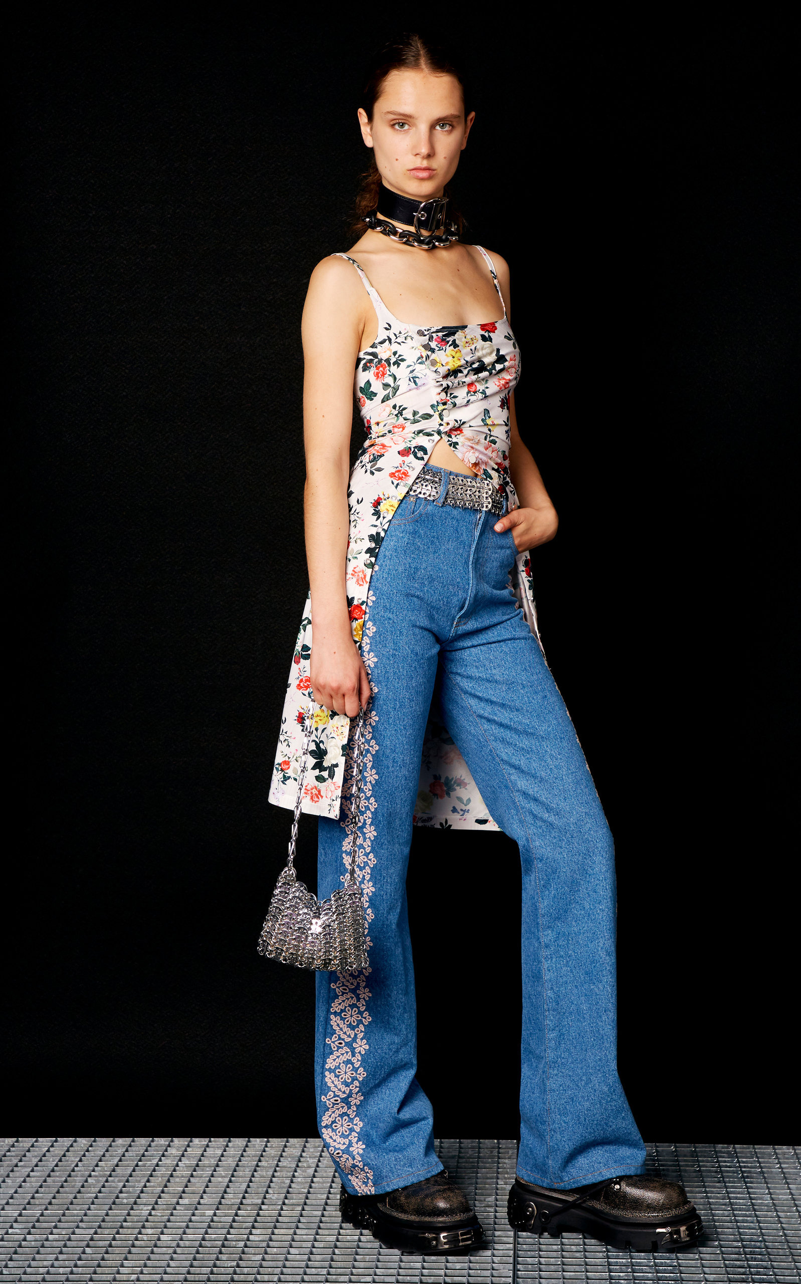 Floral Mini Tank Dress floral - 2
