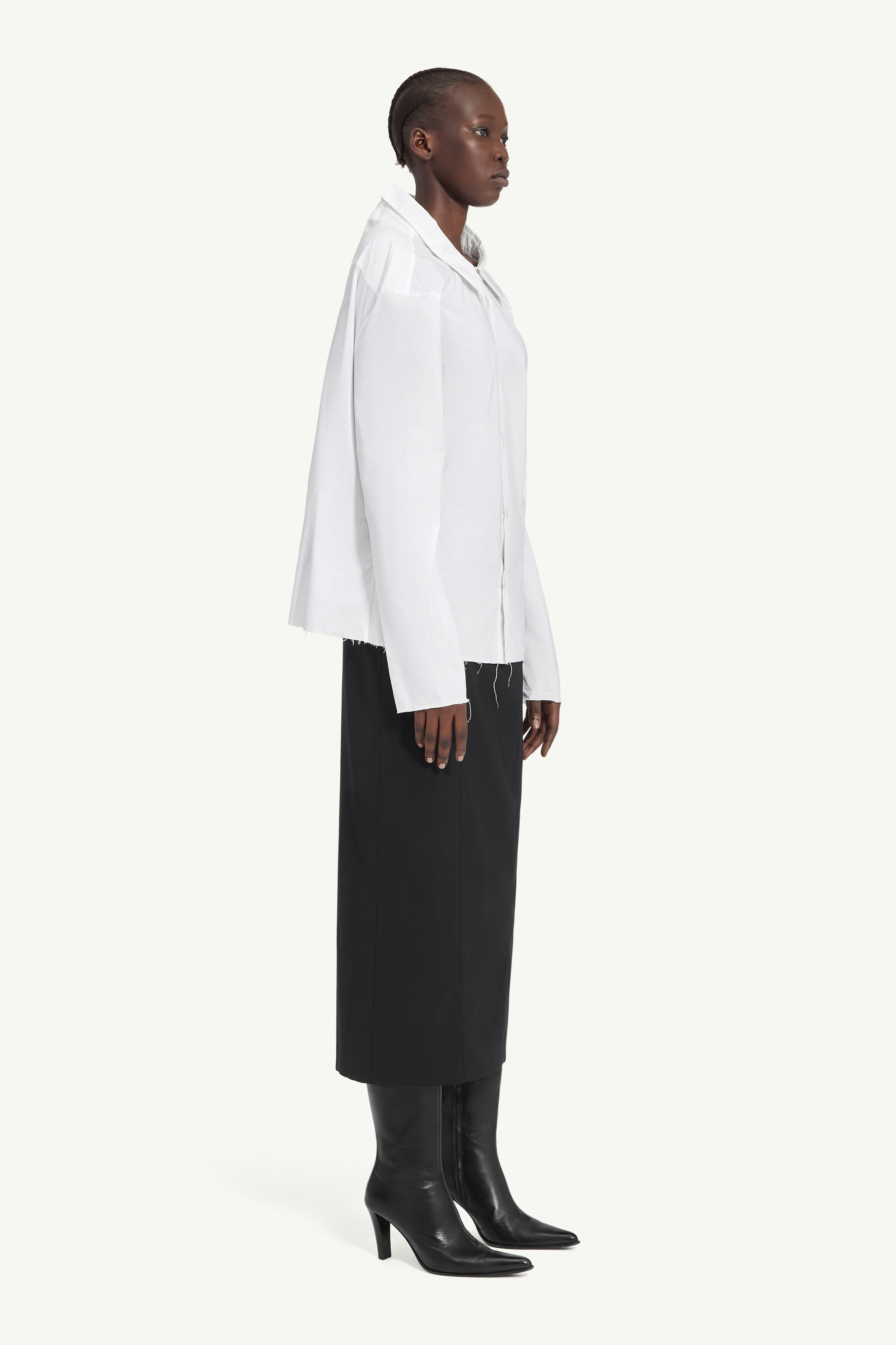 Cotton poplin shirt - 3