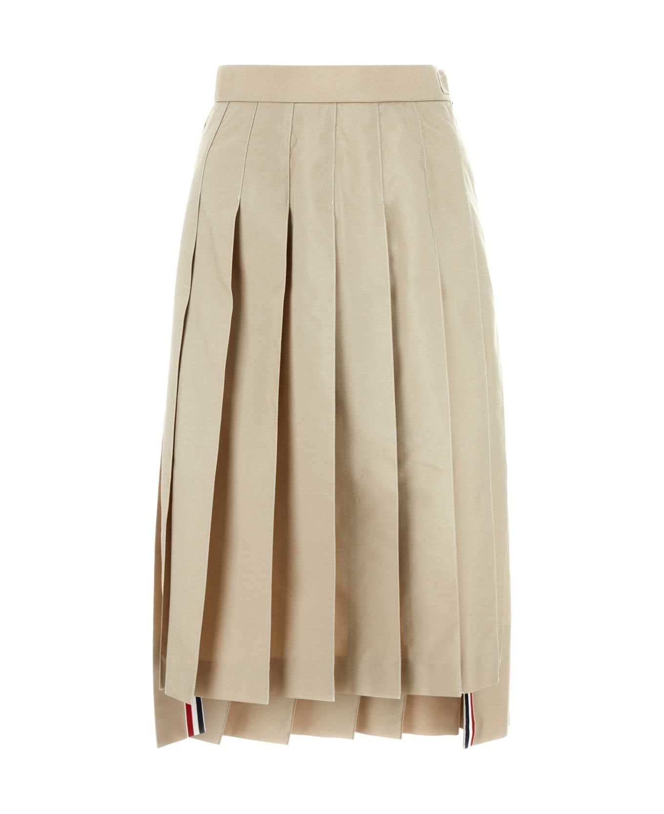 Cappuccino Jersey Skirt - 1