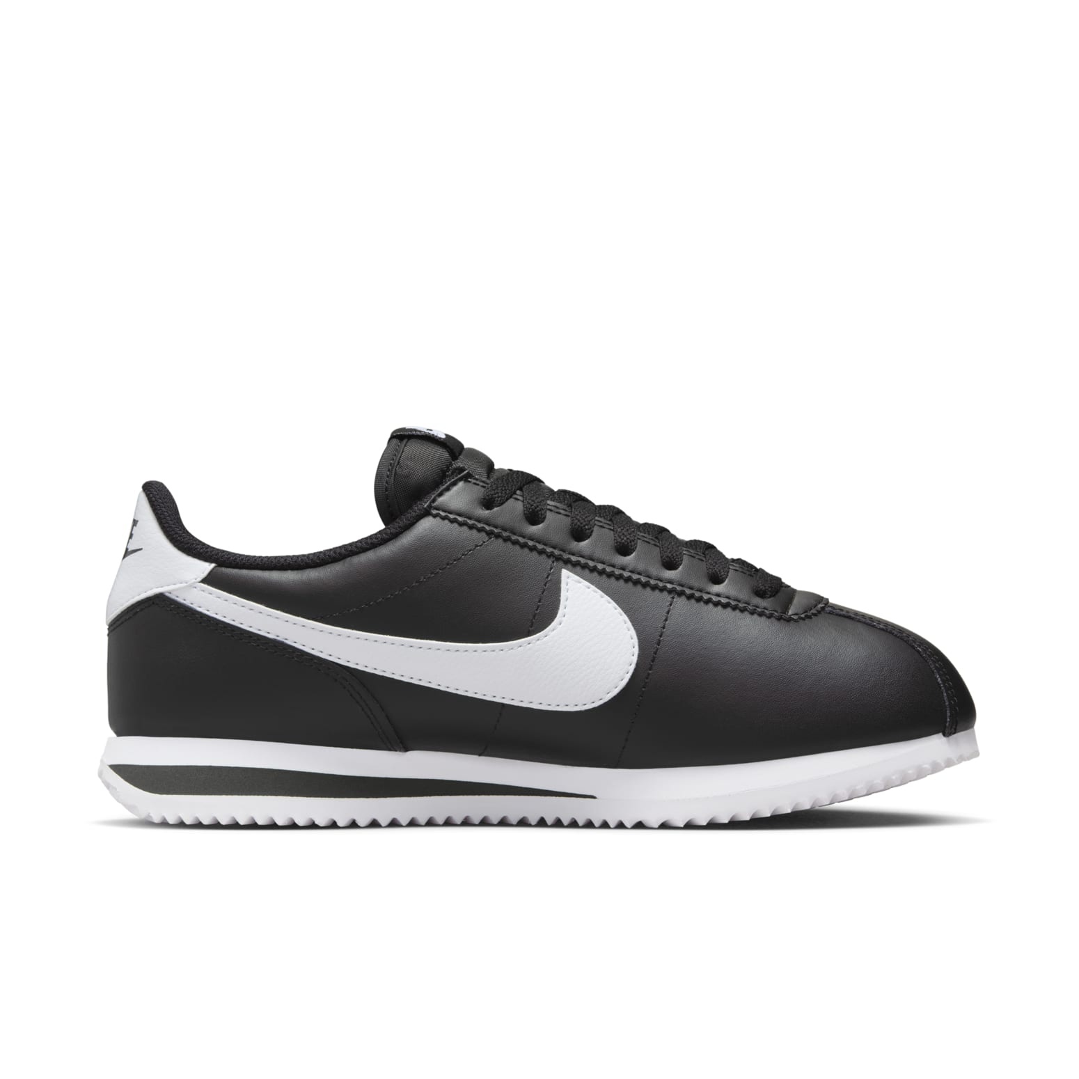 (WMNS) Nike Cortez Leather 'Black White' DN1791-001 - 2