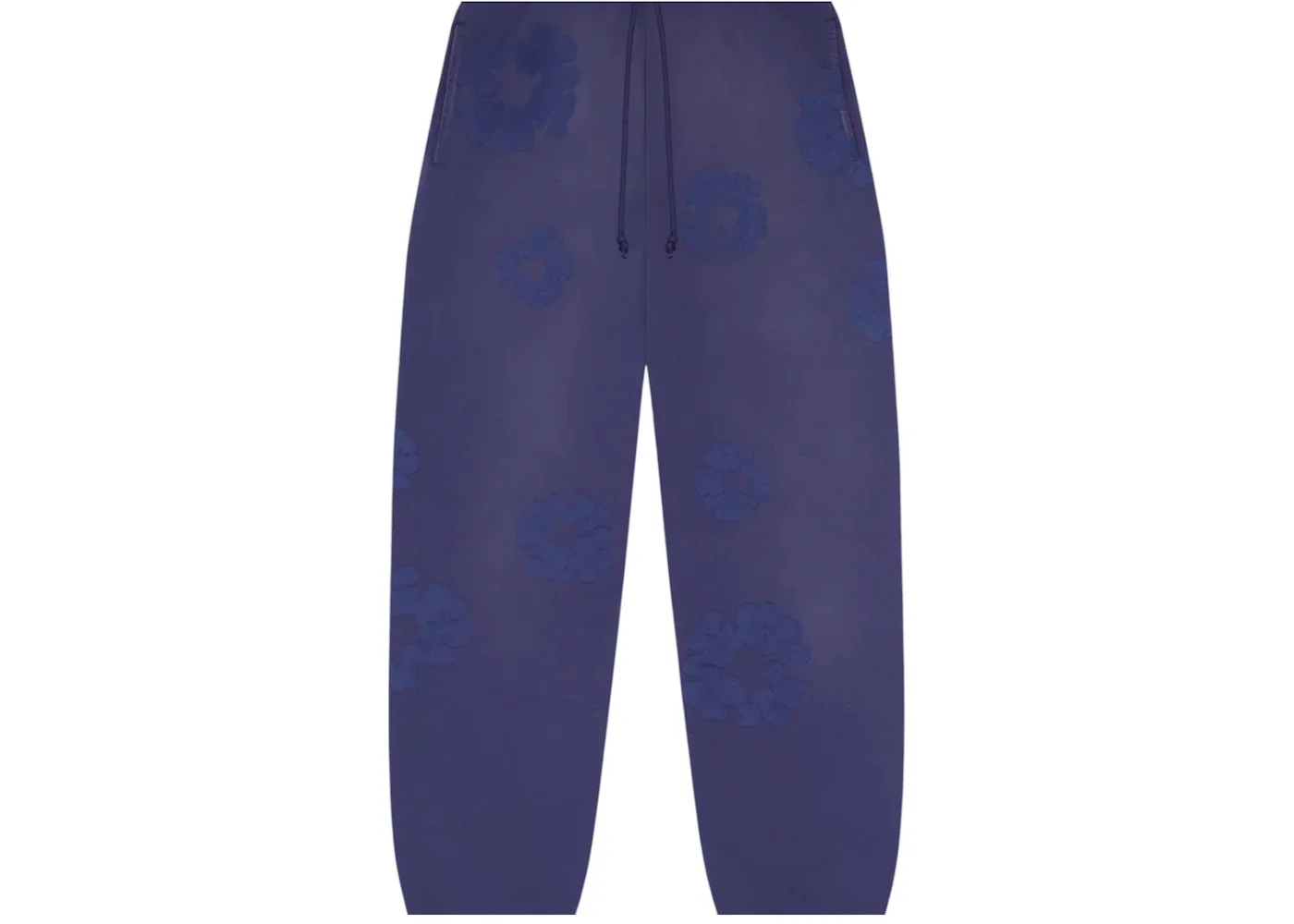 Denim Tears Mono Cotton Wreath Sweatpants Washed Blue - 1