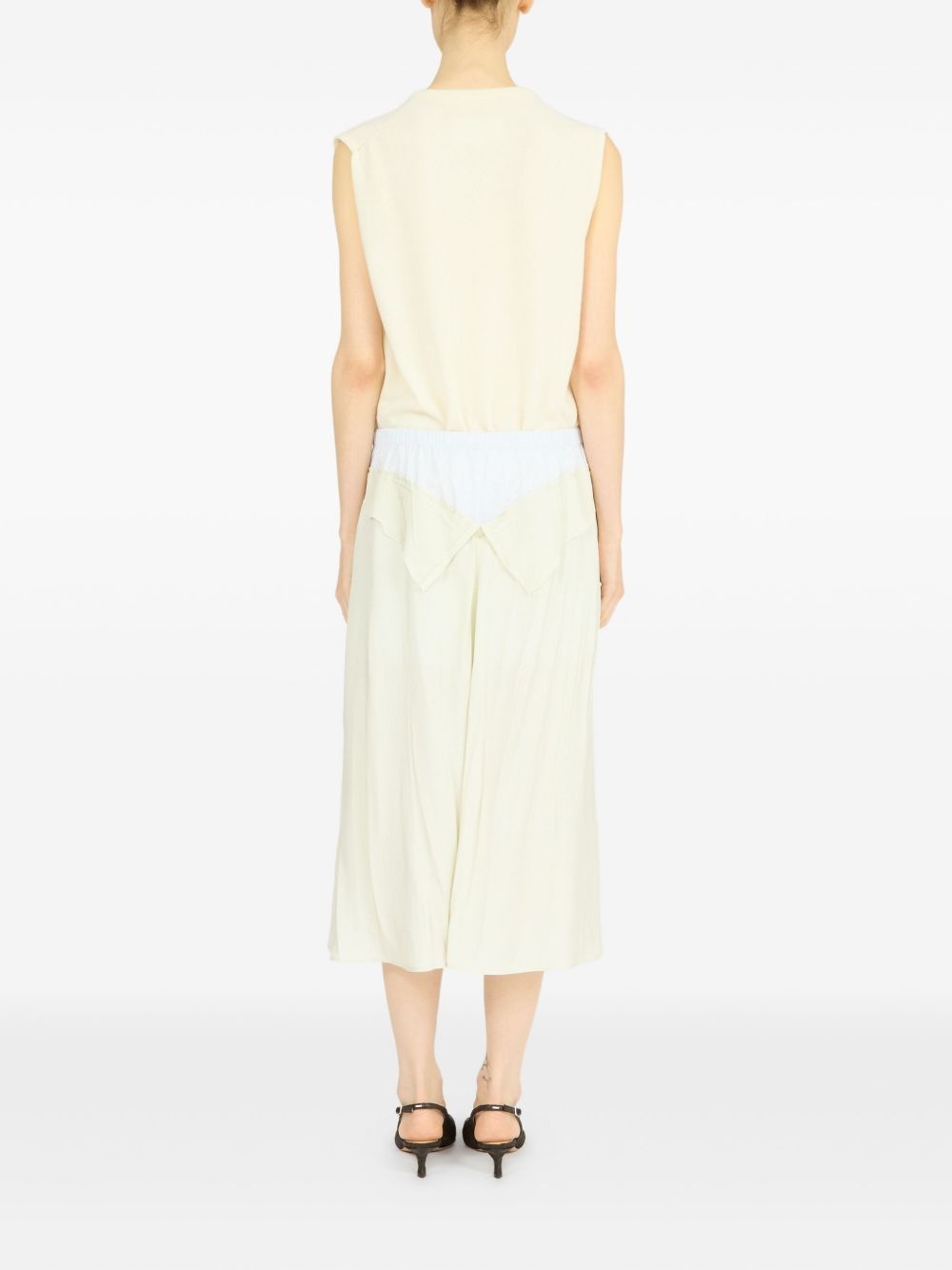 poplin midi skirt - 4
