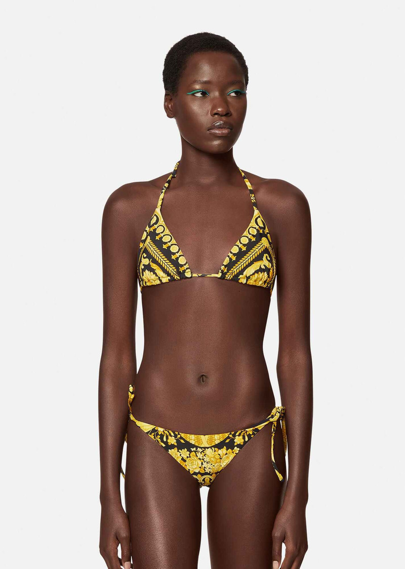 VERSACE Barocco Print Bikini Bottoms outlook