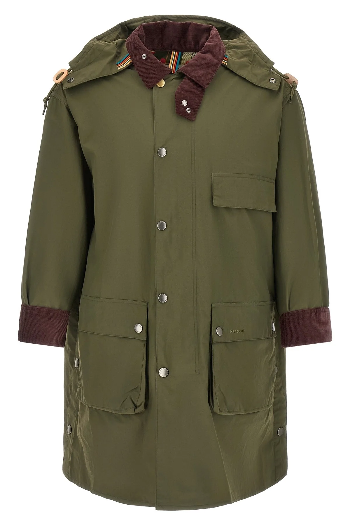 Waterproof parka Paul Smith loves Barbour - 1