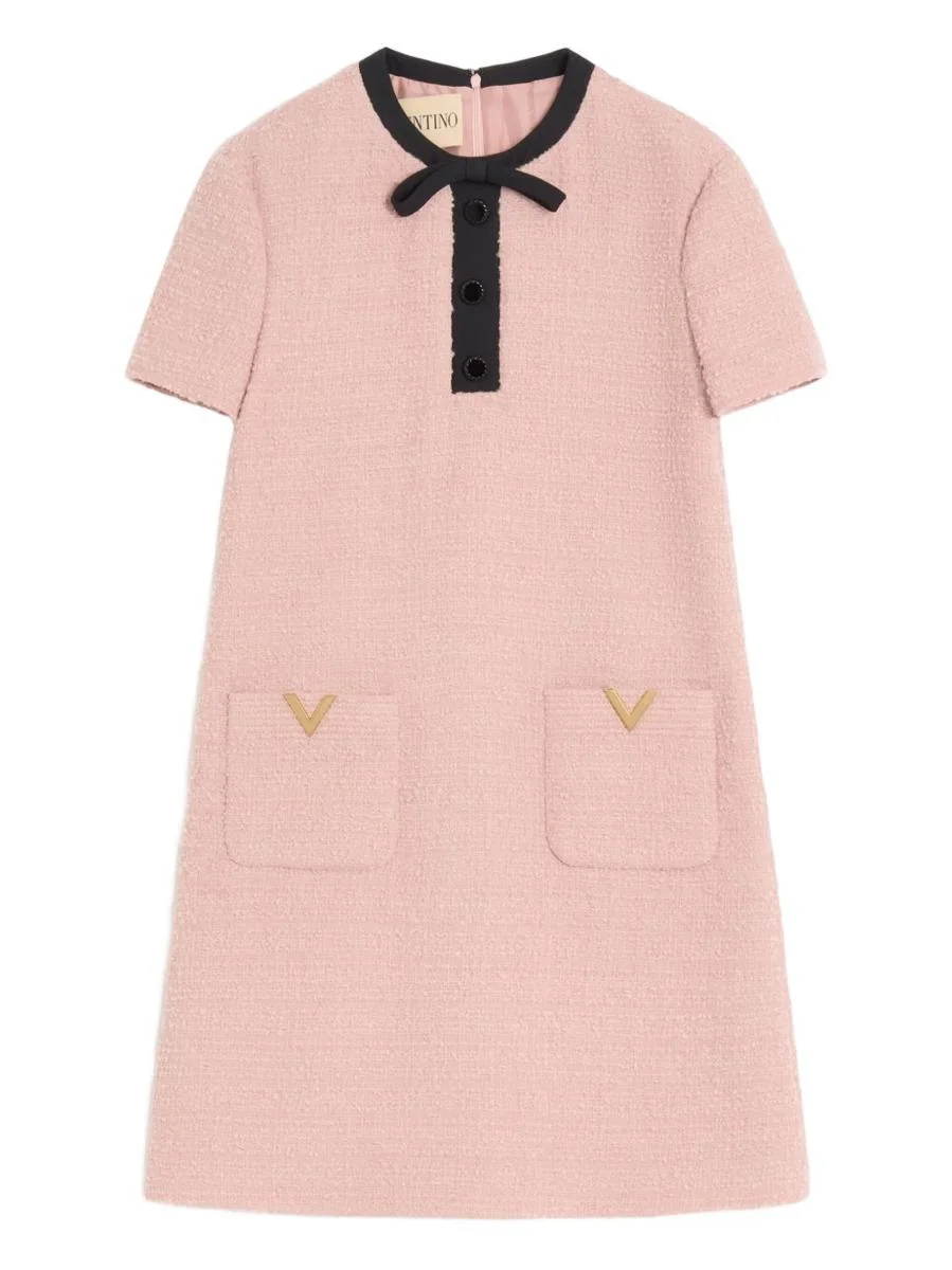 Valentino Garavani Wool Short Dress - 1
