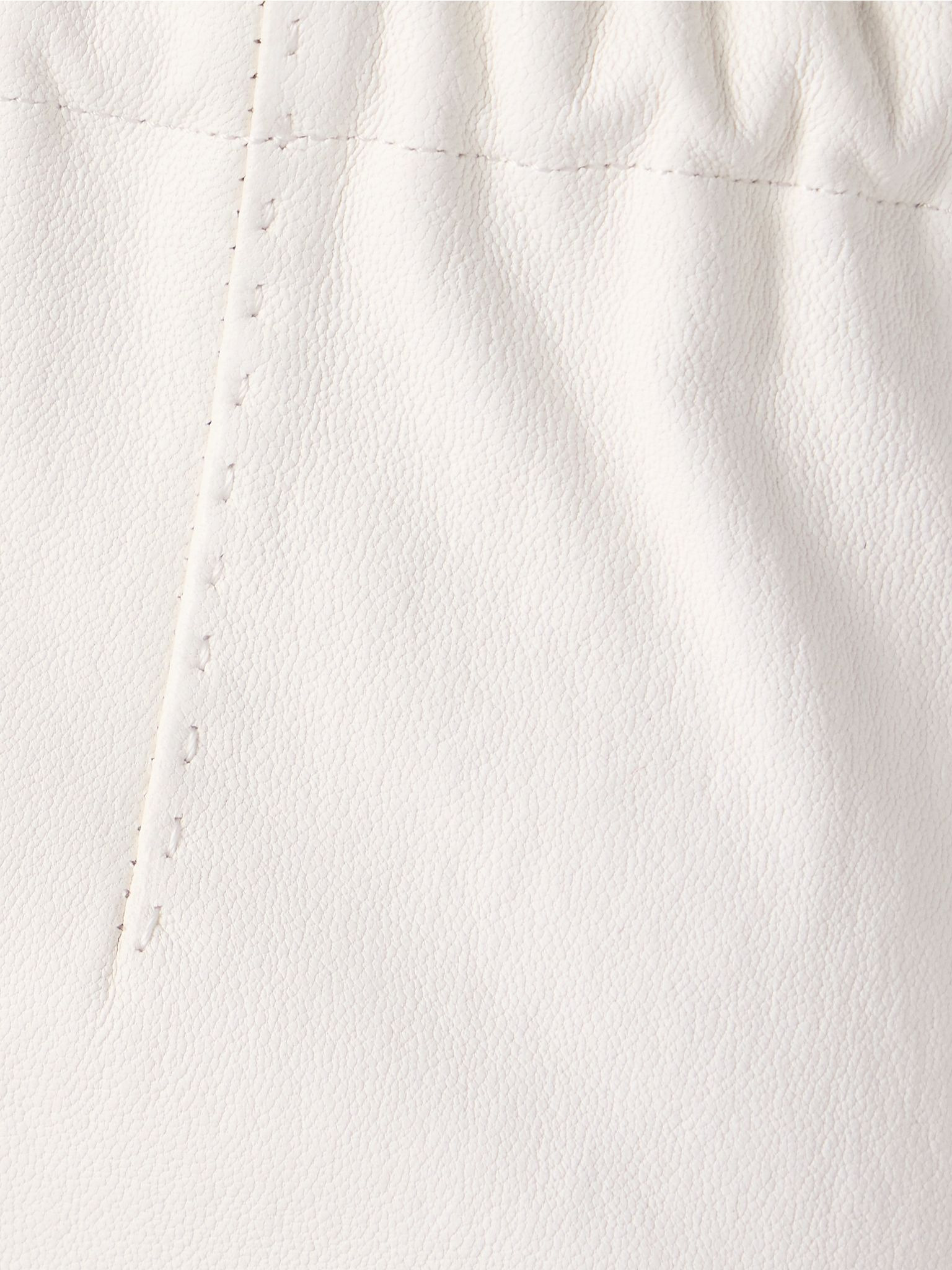 Gilda leather skirt White - 4