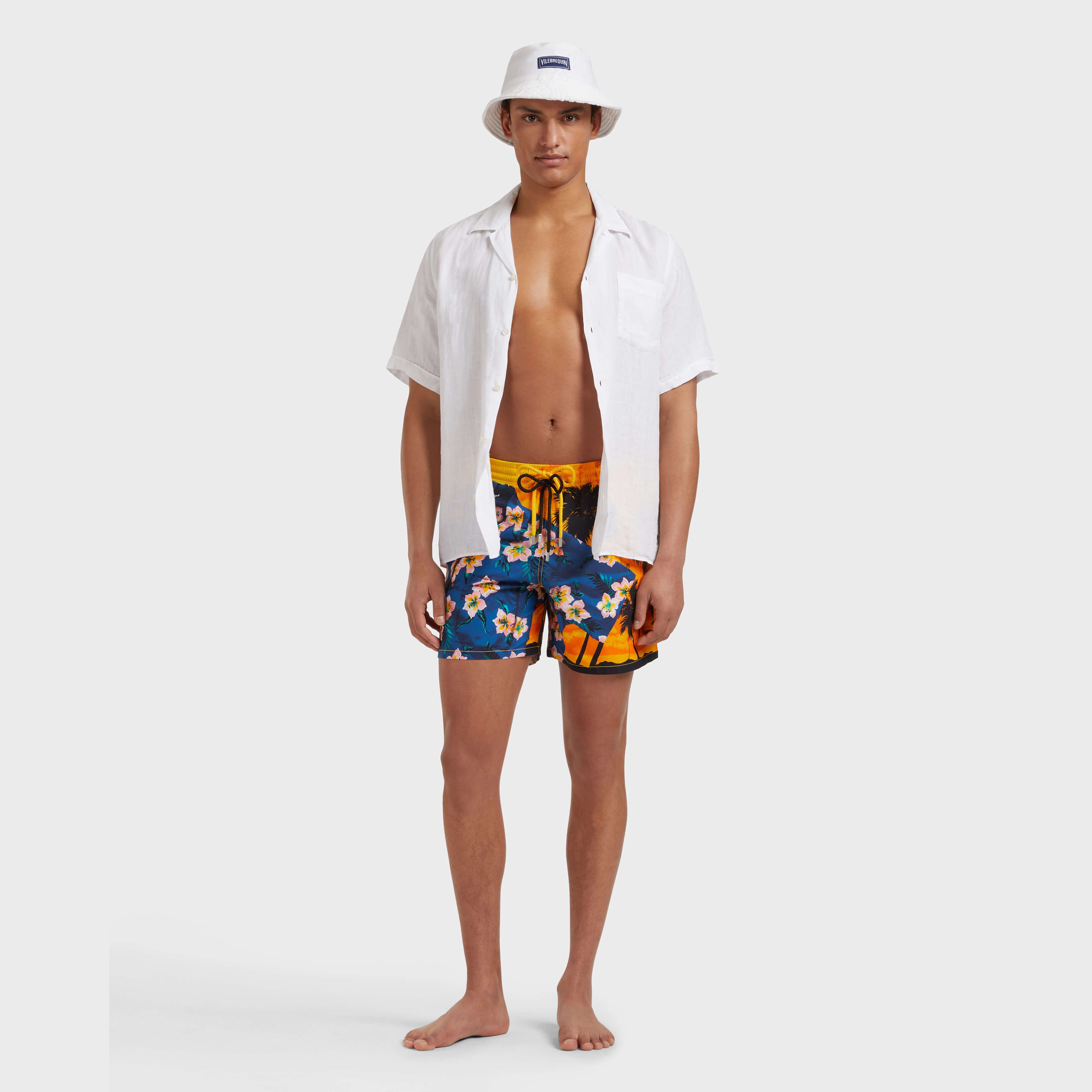 Men Swim Trunks Hawain Mix - VBQ x Palm Angels - 5