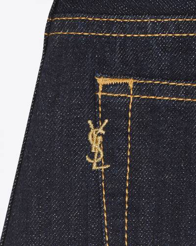 SAINT LAURENT venice jeans in deep blue rinse denim outlook