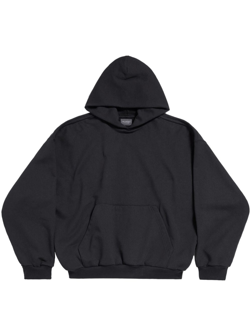 pouch-pocket cotton hoodie - 1
