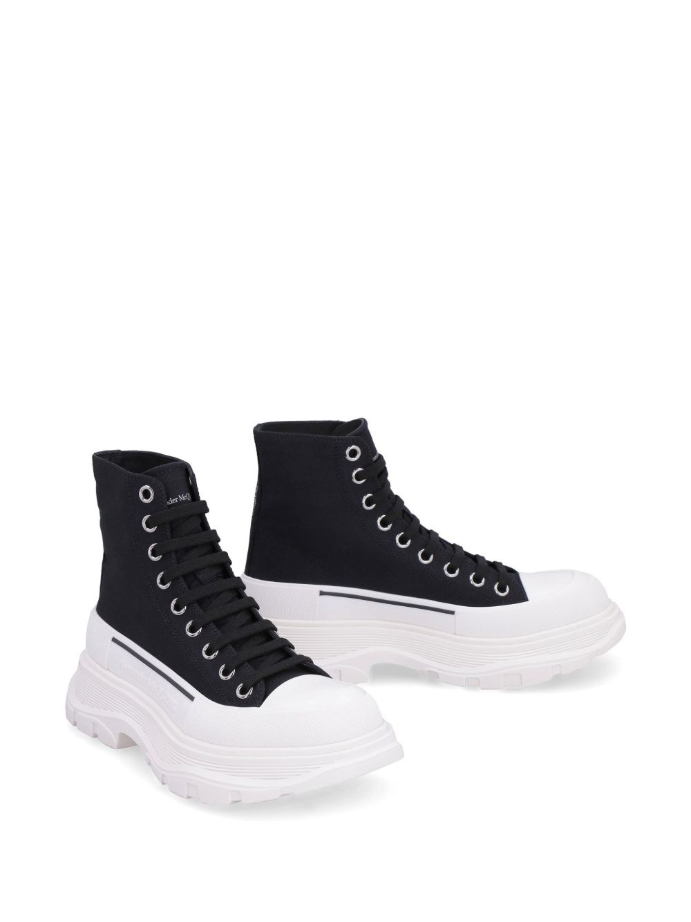 lace-up chunky sneakers - 2