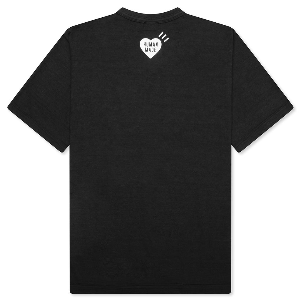 GRAPHIC T-SHIRT #8 - BLACK - 2