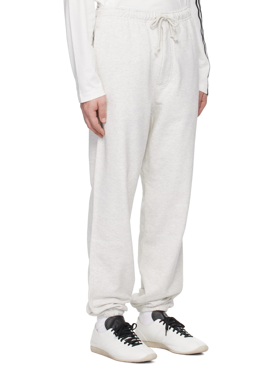 Gray French Terry Sweatpants - 2