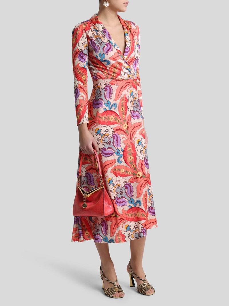 Etro ASYMMETRIC PRINTED JERSEY DRESS outlook