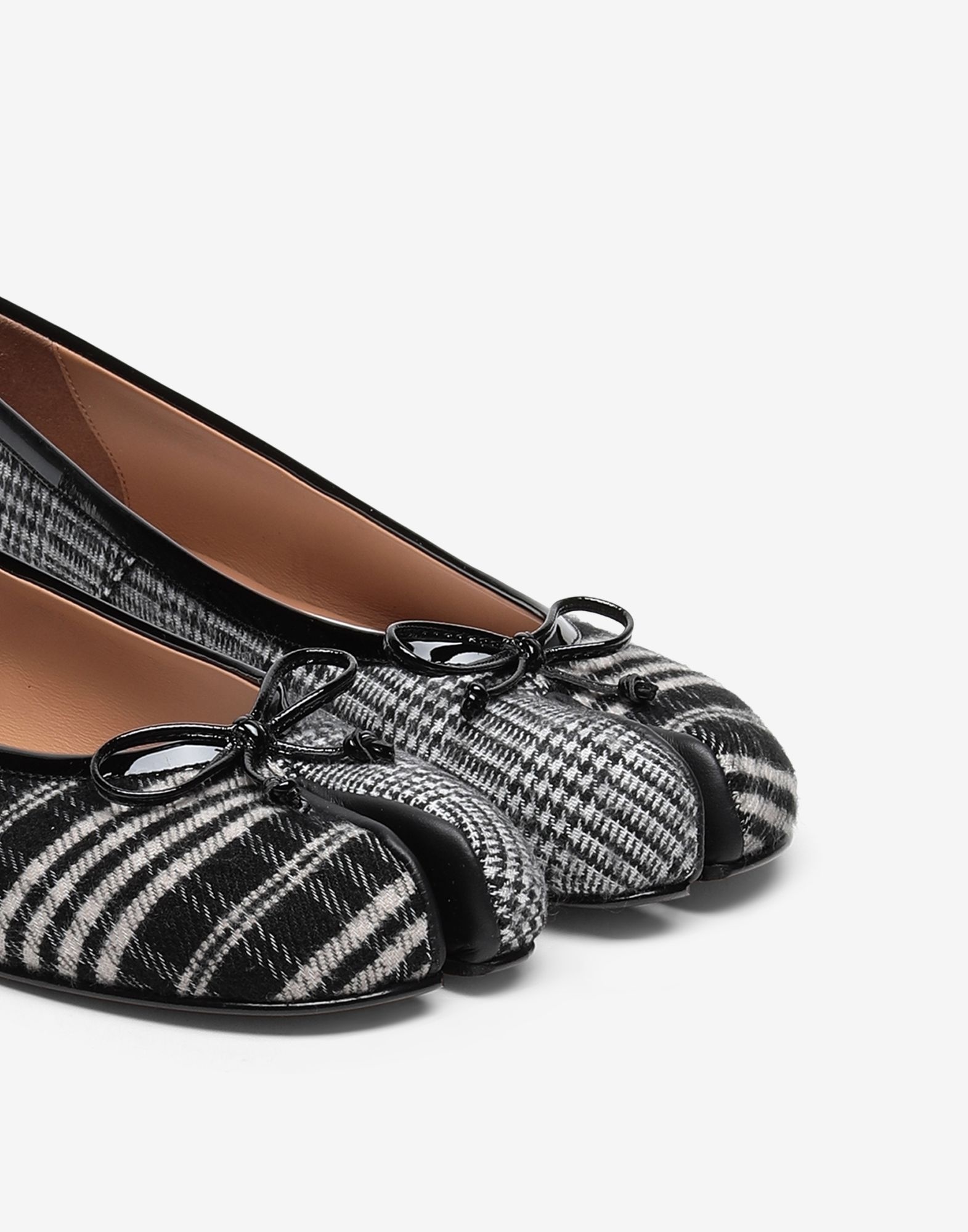 Tabi tartan ballerinas - 5