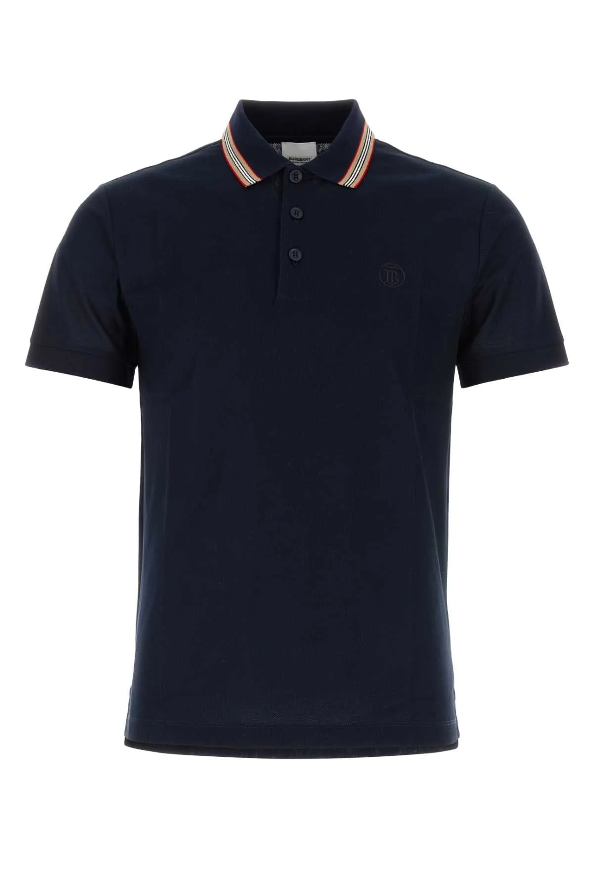 Burberry Men Midnight Blue Piquet Polo Shirt - 1