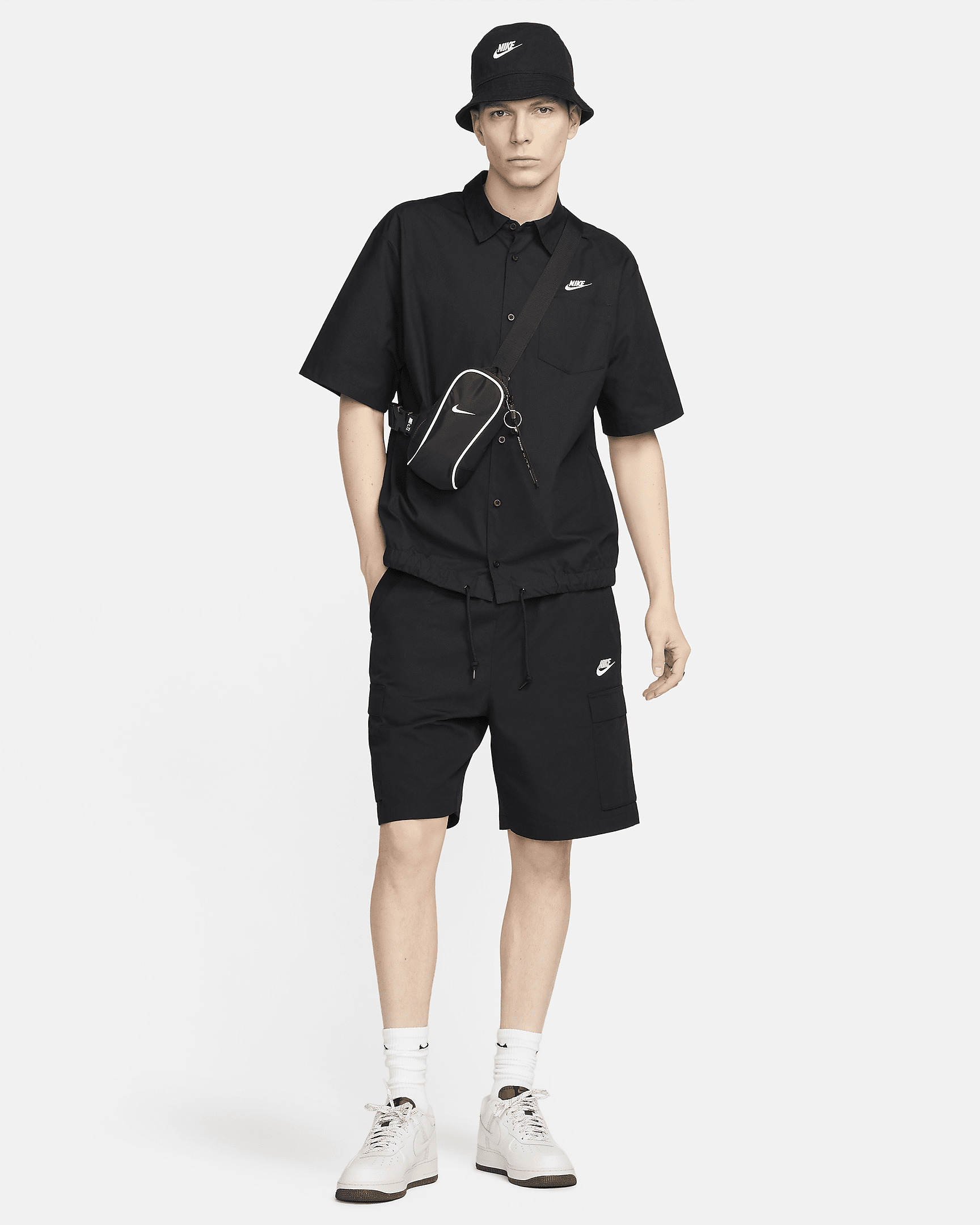 Nike Club Men's Short-Sleeve Oxford Button-Up Shirt - 6