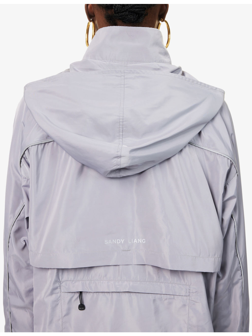 Siena Hooded Woven Track Jacket - 6