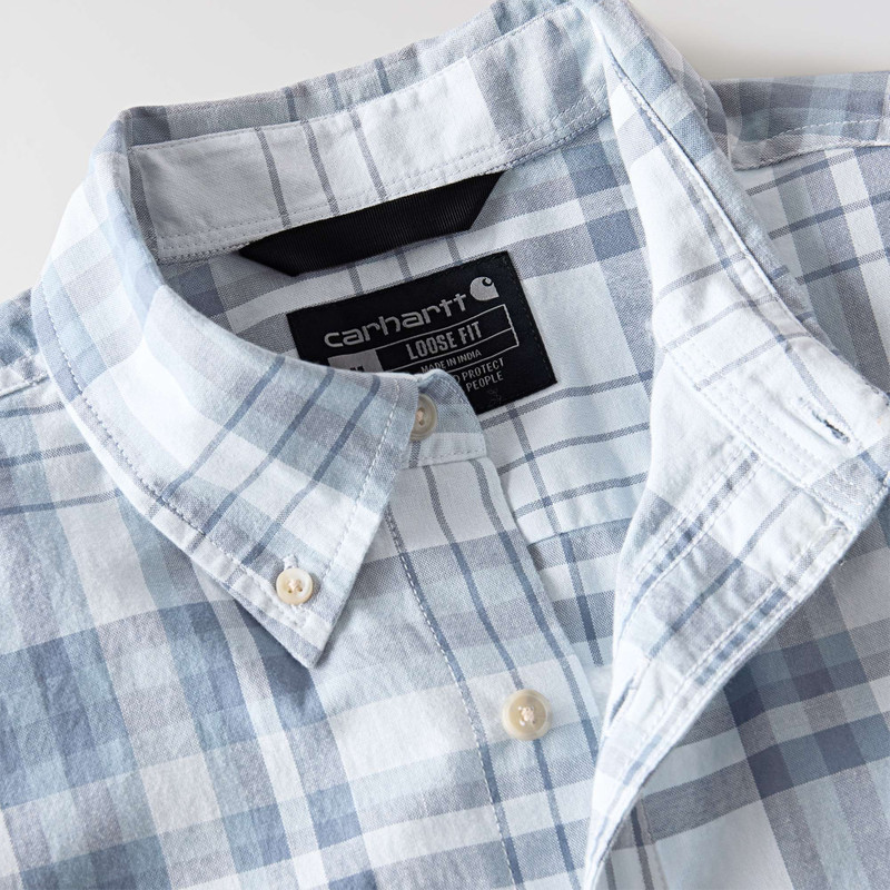 Fort Loose SS Plaid Shirt 8