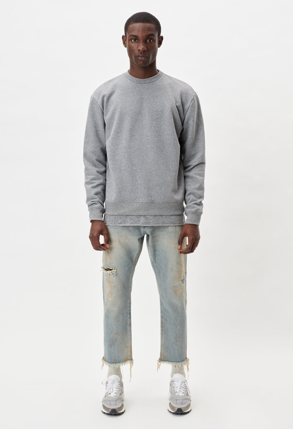 OVERSIZED CREWNECK PULLOVER - 3
