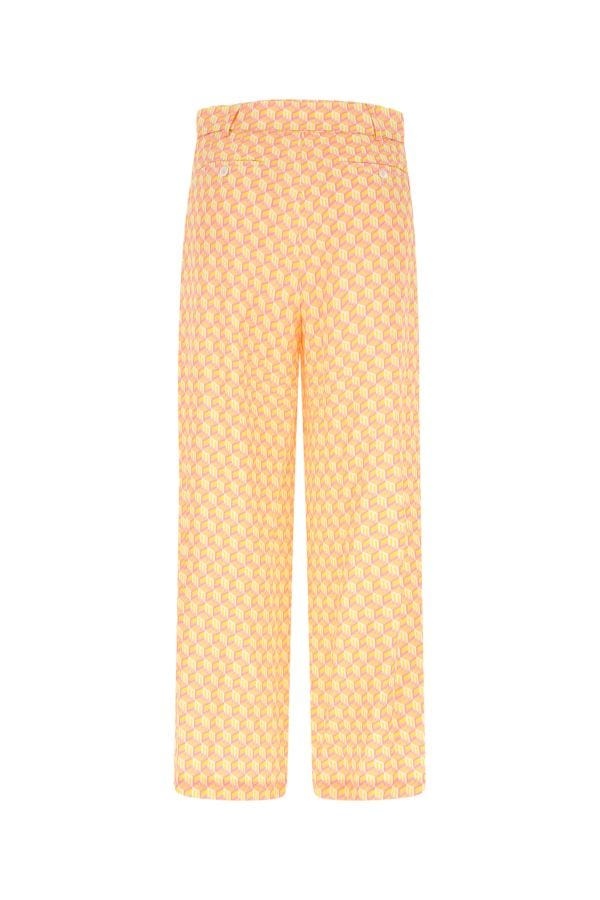 Embroidered lyocell pant - 2