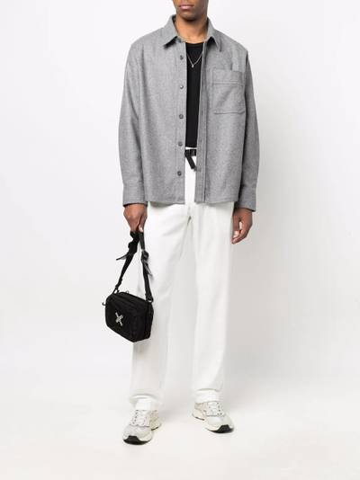 A.P.C. belted straight-leg trousers outlook