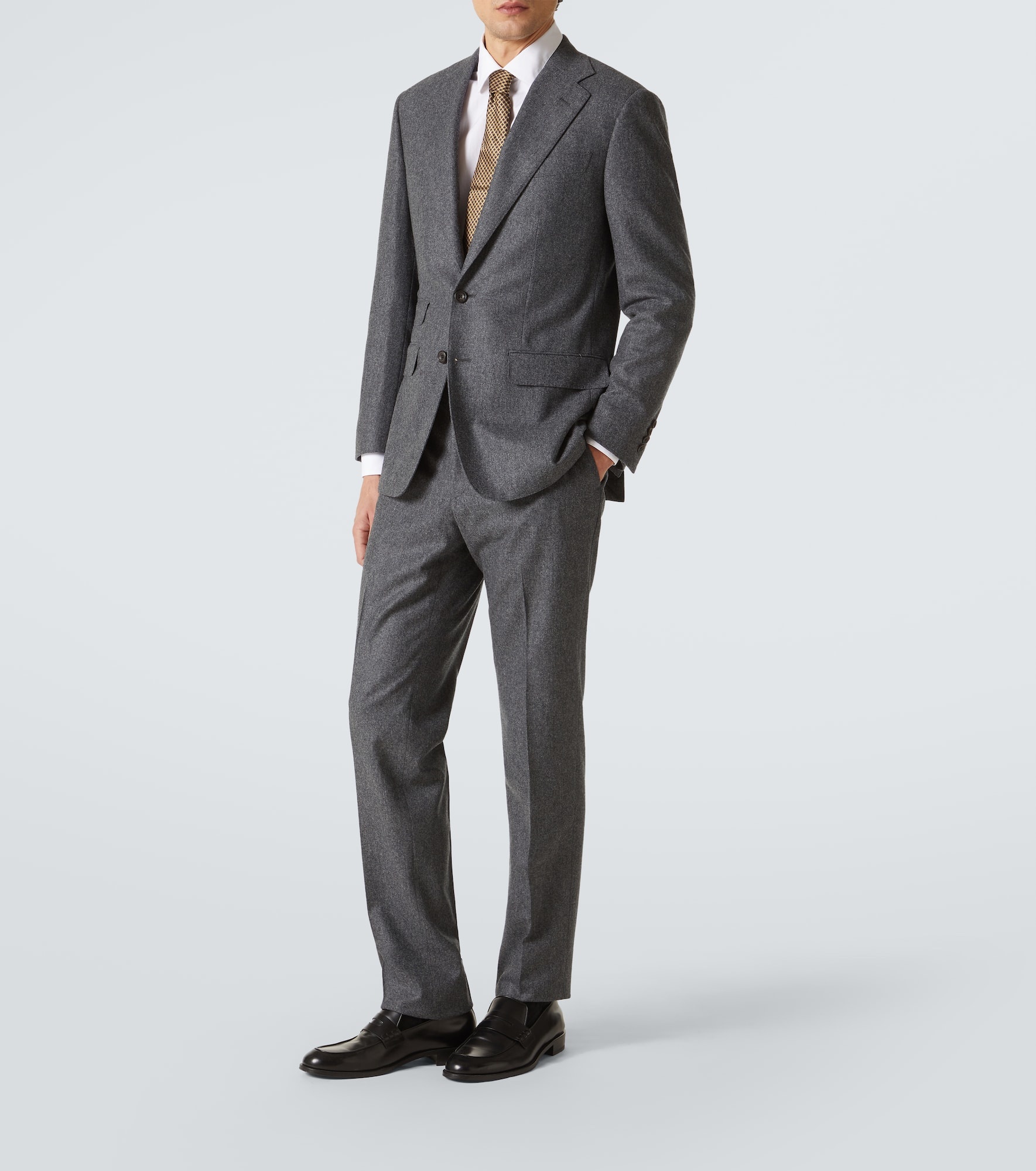 Wool flannel suit - 2