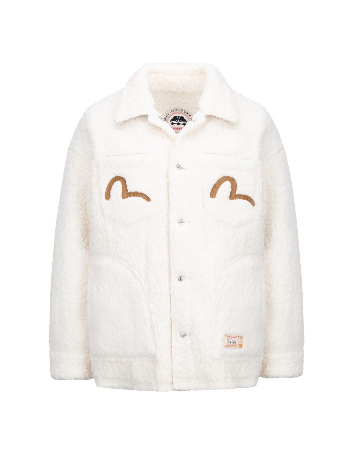 Seagull Reversible Sherpa/Tweed Shirt Jacket - 13