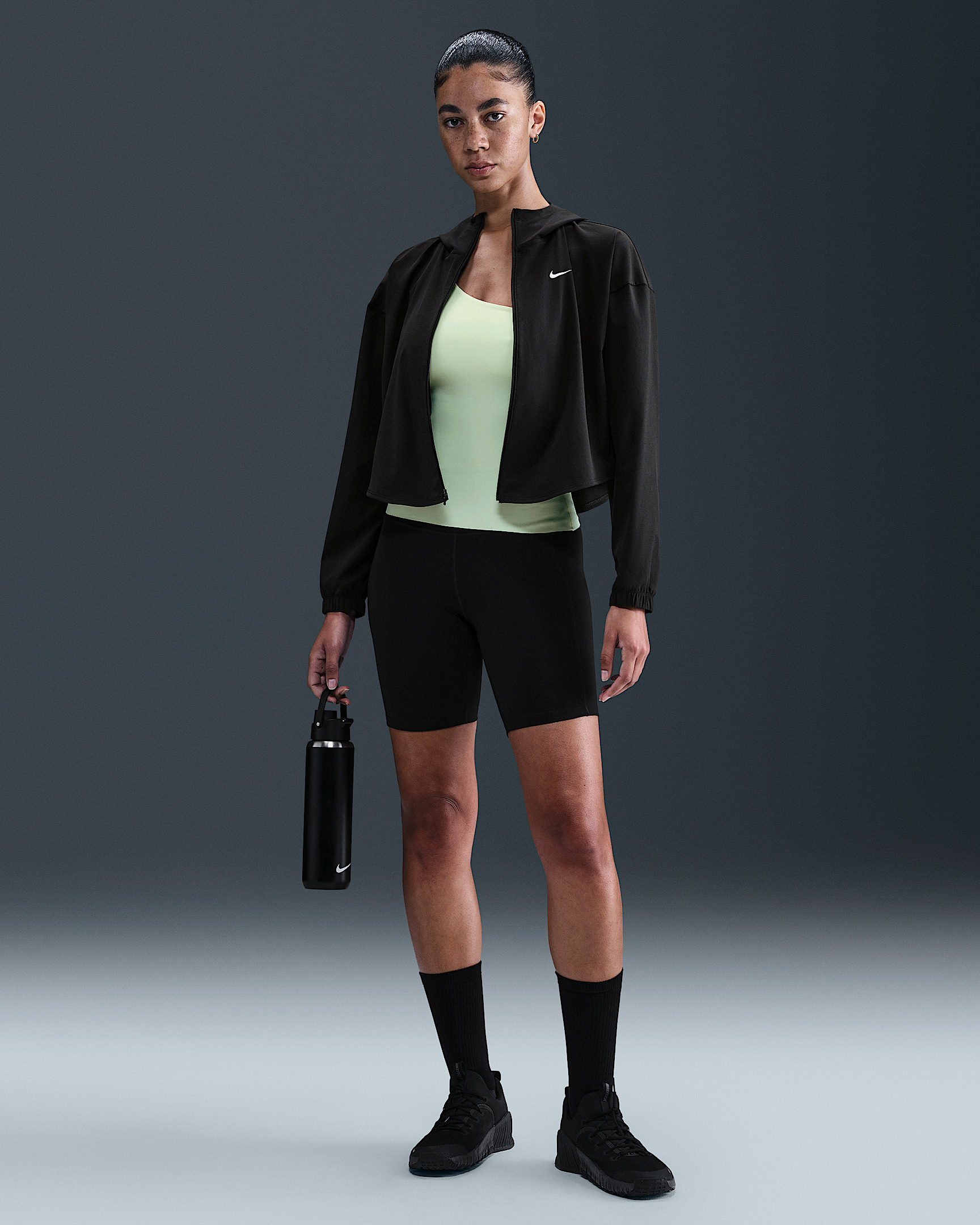 Nike One Women's Repel Oversized Hooded Woven Jacket - 4