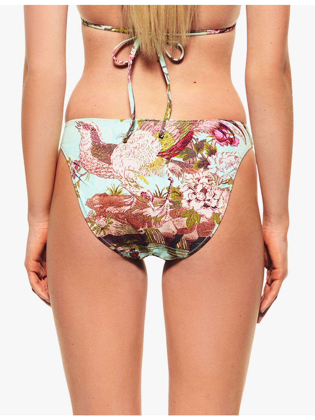 Roberto Cavalli X SKIMS Dipped Printed Bikini Bottoms - 4