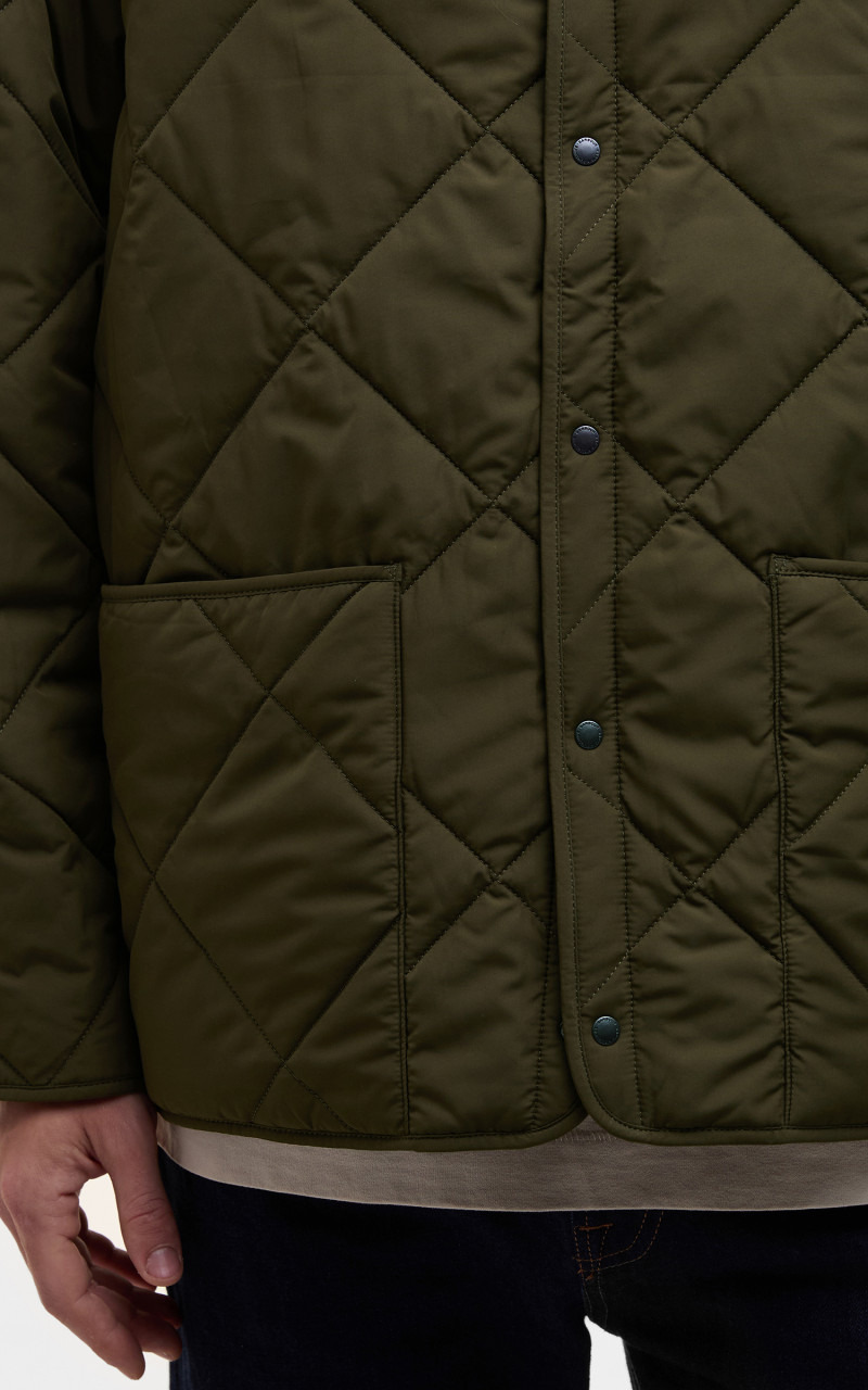 X KAPTAIN SUNSHINE QUILTED LINER KHAKI BROWN - 6