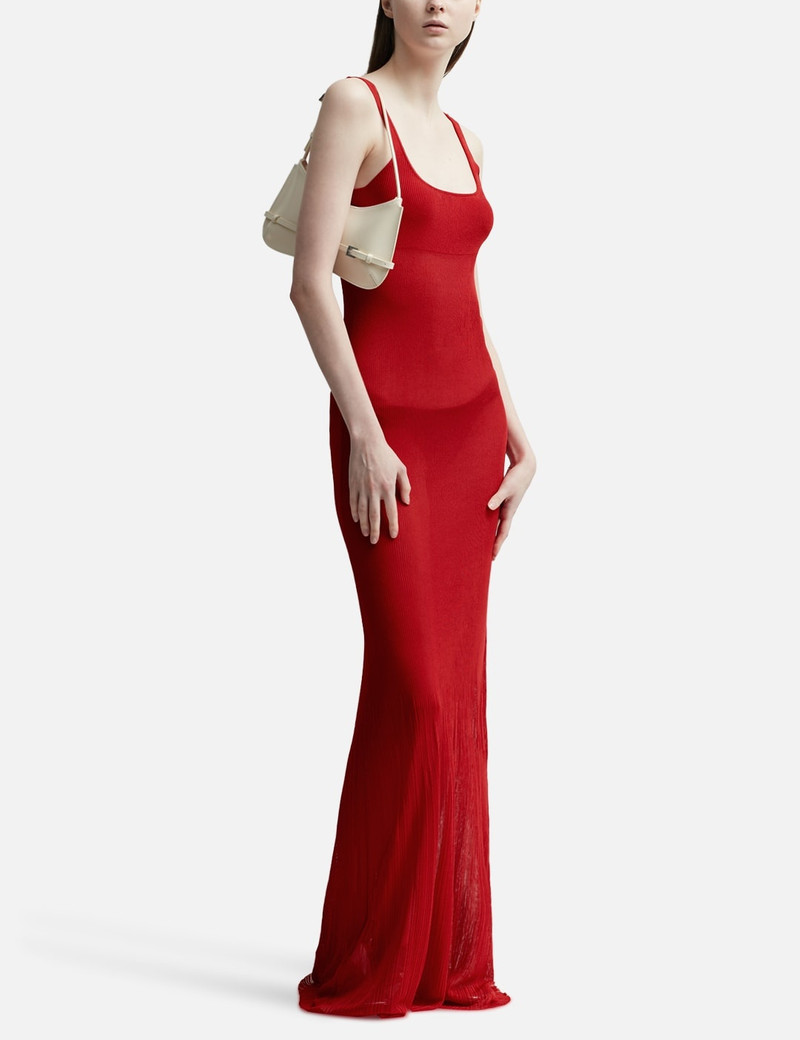 LA ROBE MAILLE ORANGER KNIT DRESS 4