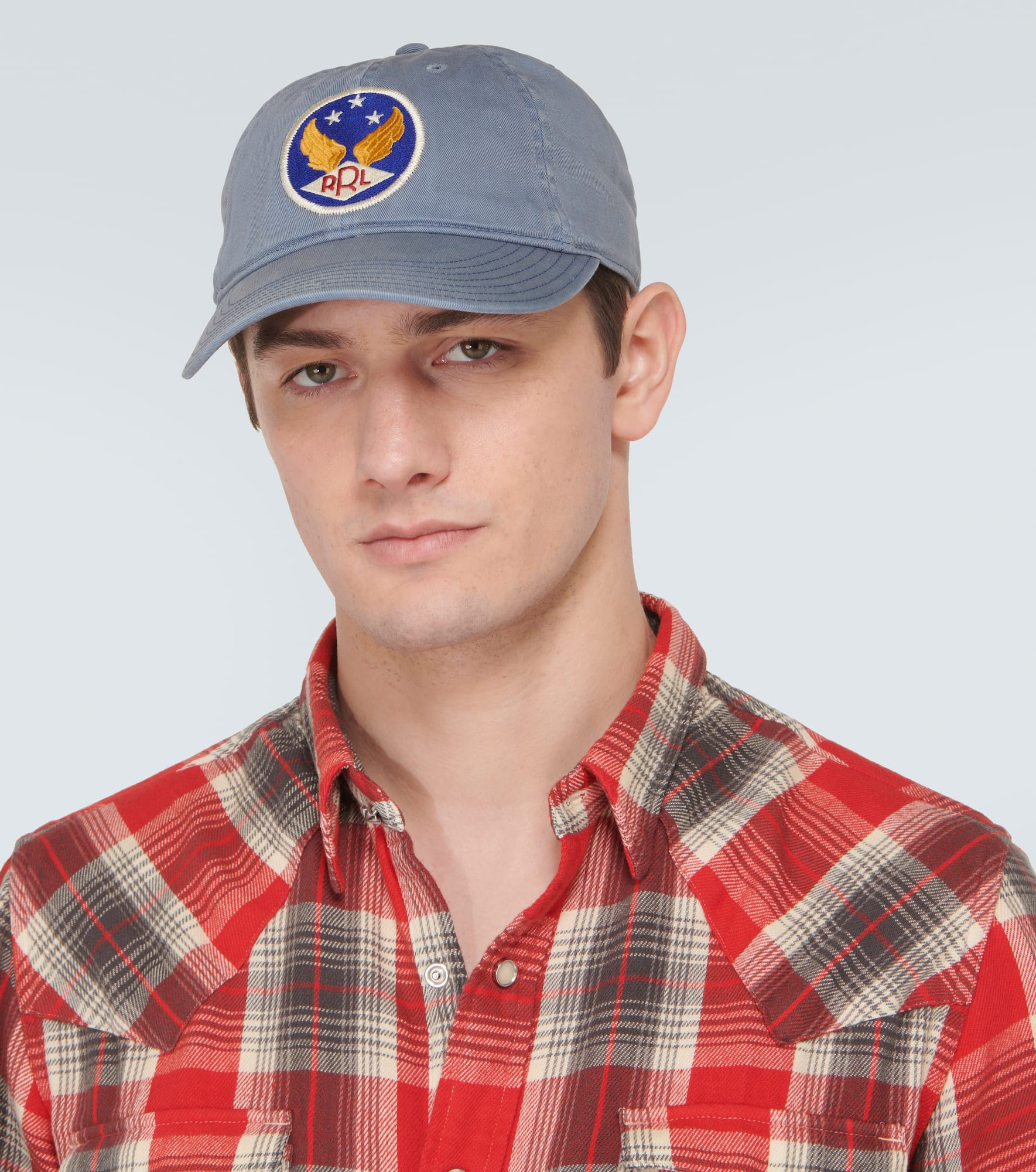 Ball patched cotton baseball cap - 2