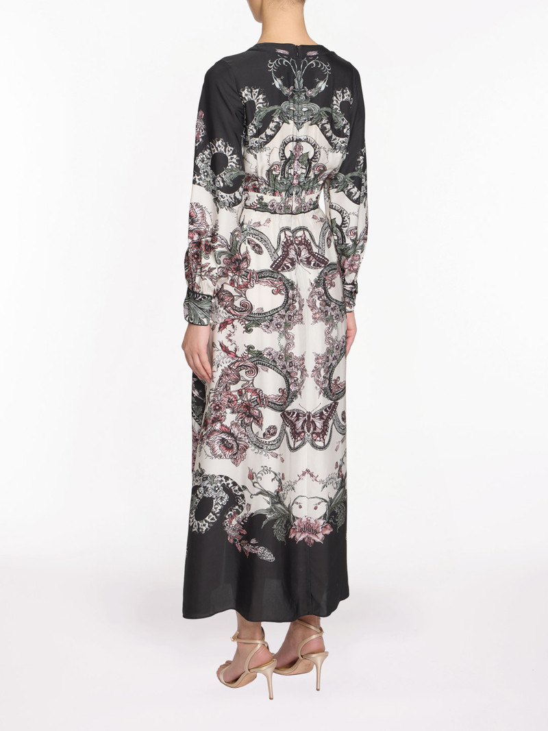 Marchesa CORDED TWILL MIDI DRESS outlook