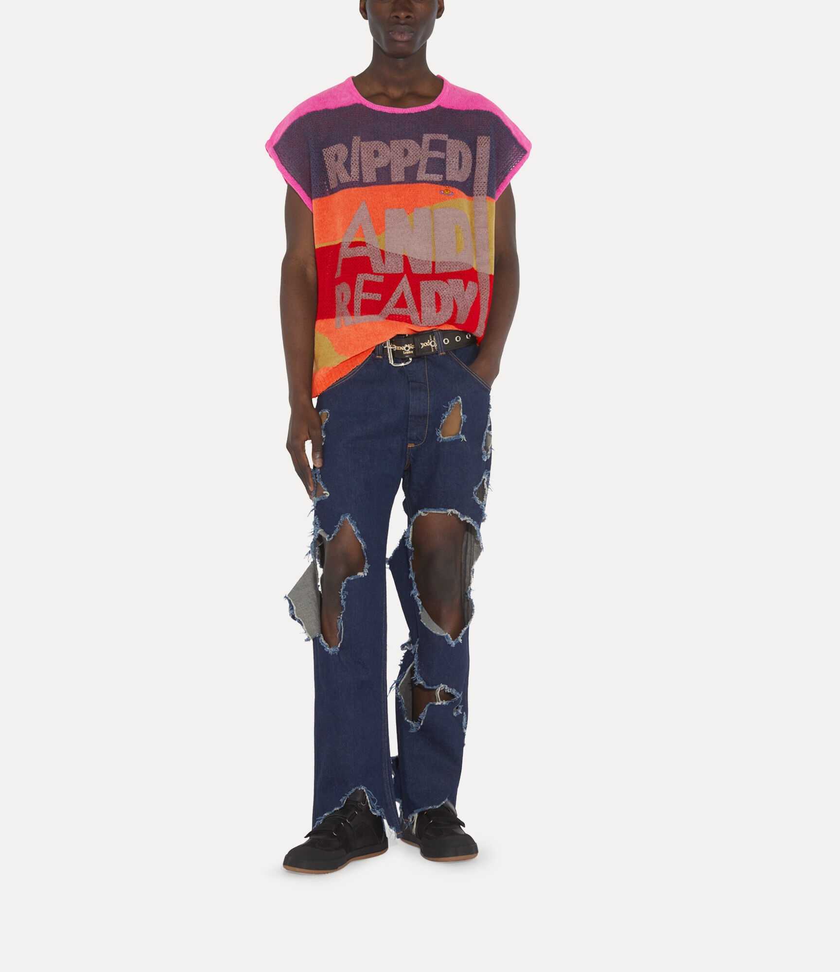 DISTRESSED VEST - 3
