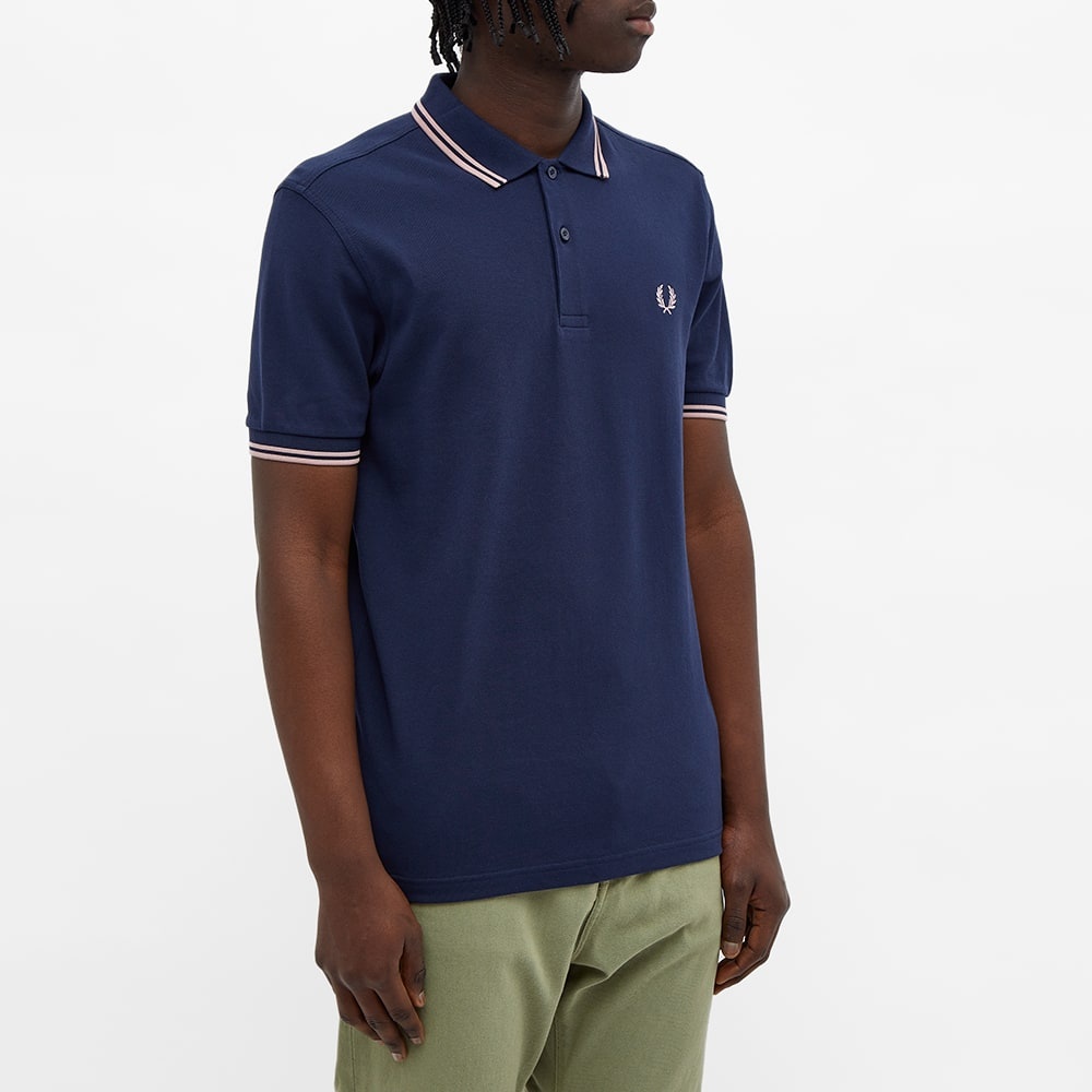 Fred Perry Slim Fit Twin Tipped Polo - 4