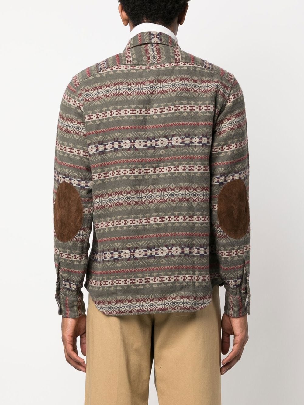 Melton long-sleeved shirt - 4