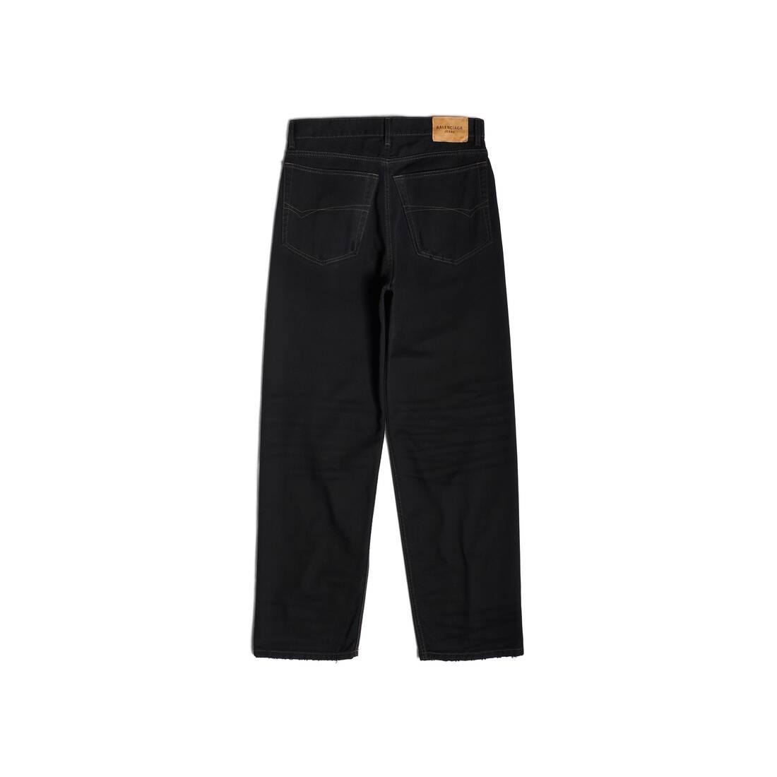 Women's Loose Fit Jeans in Black - 2