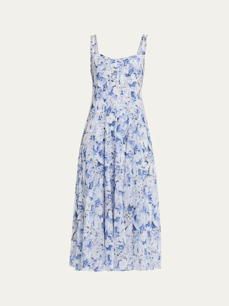 Marmo Heirloom Petals Midi Dress - 1