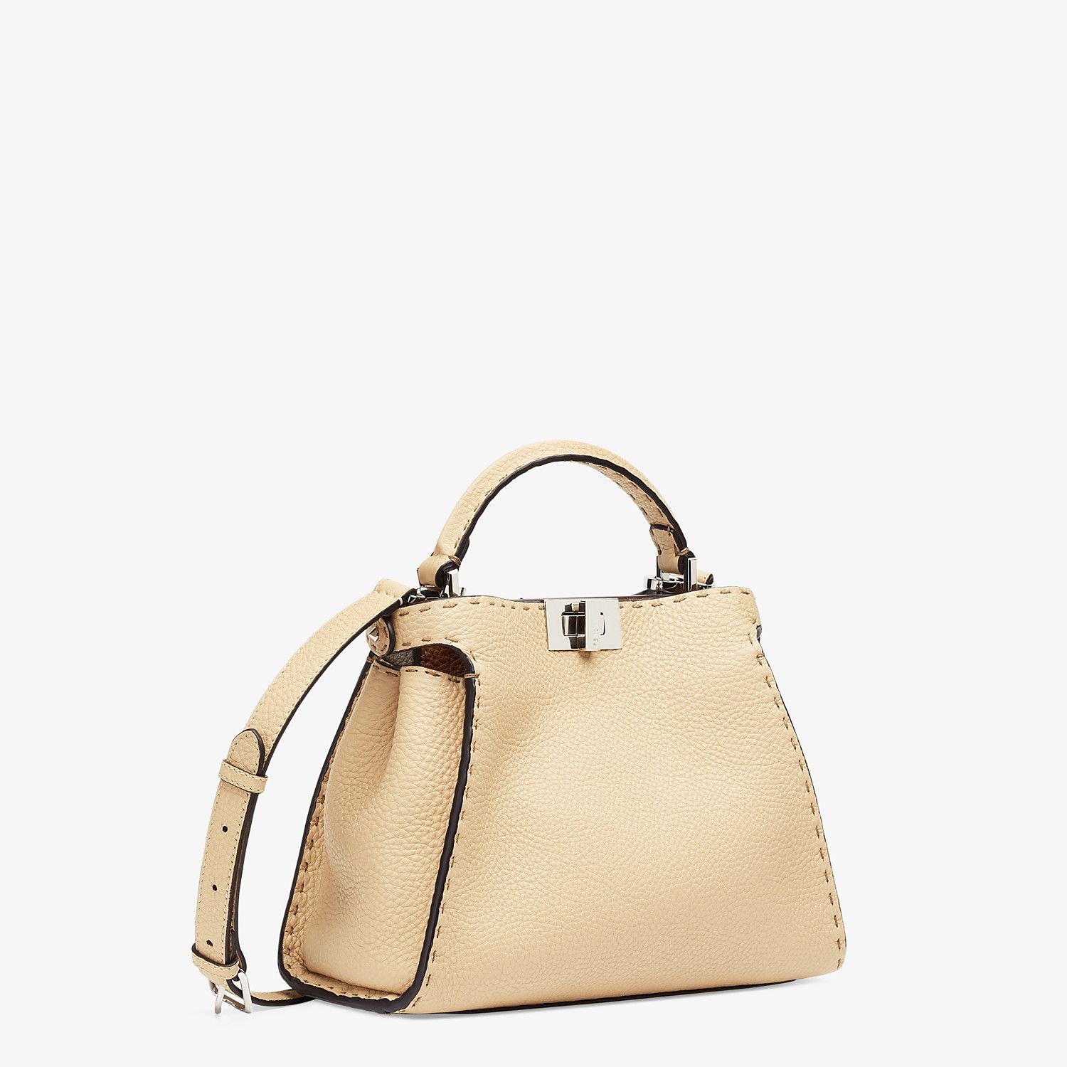 Beige Cuoio Romano leather bag - 3