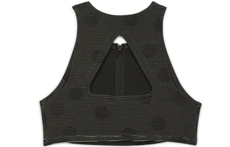 (WMNS) Nike x Off-White Crop Top 'Black Dot' CU2481-010 - 2