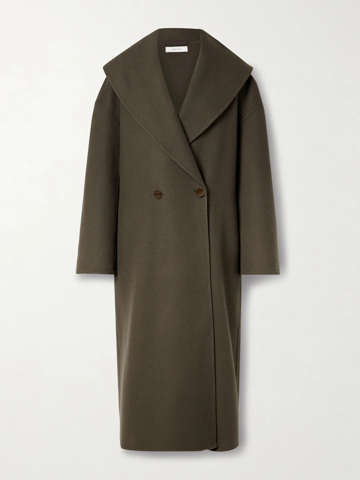 Carlson Double-breasted Wool Coat - 1