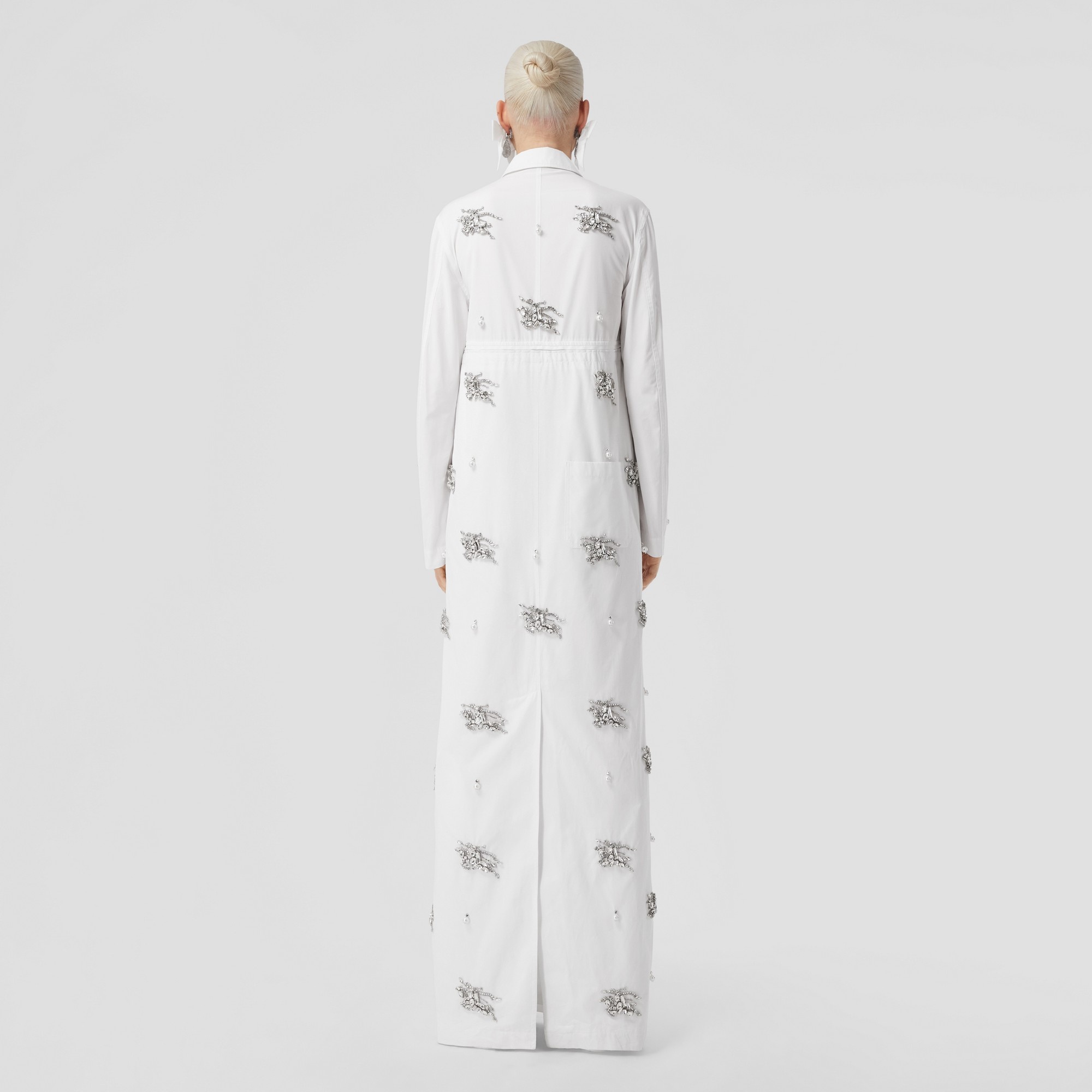 Crystal EKD Cotton Poplin Gown - 4