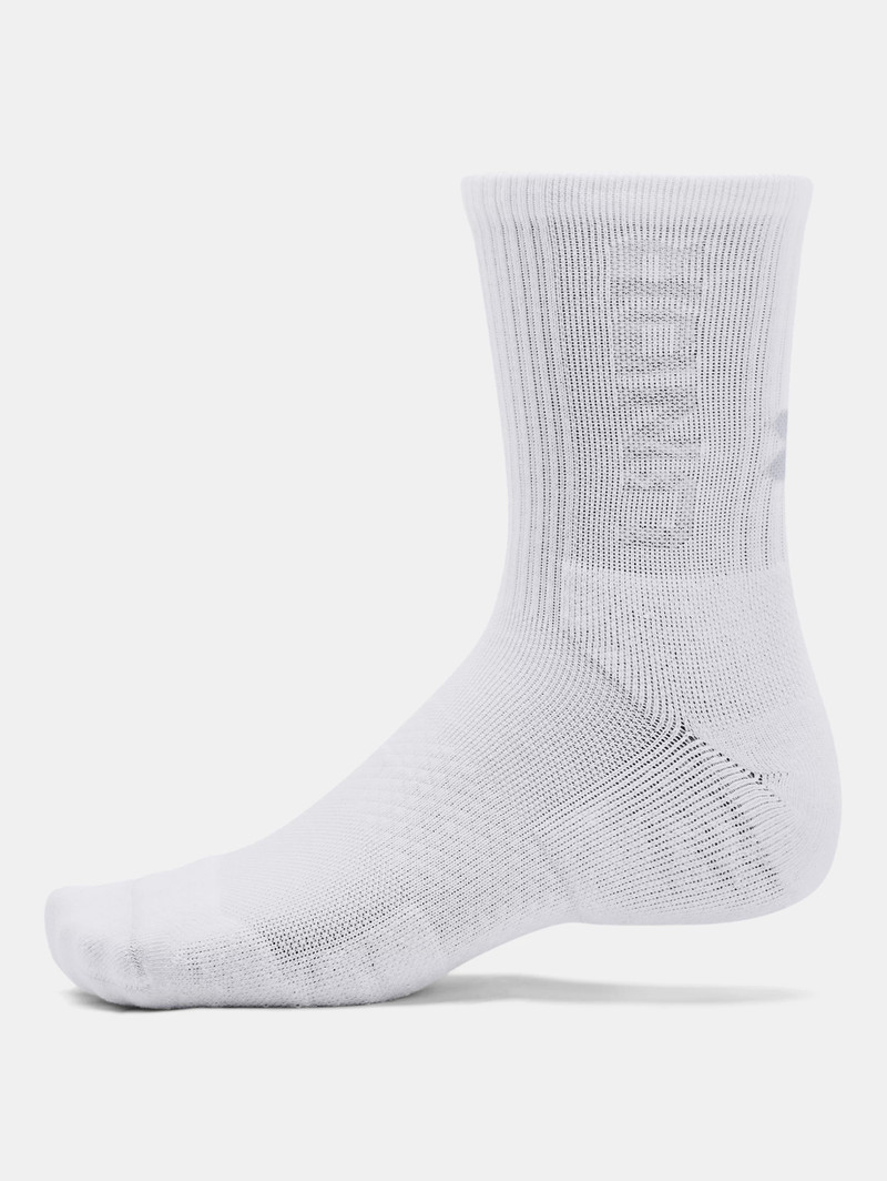 Unisex UA 3-Maker 3-Pack Mid-Crew Socks 4