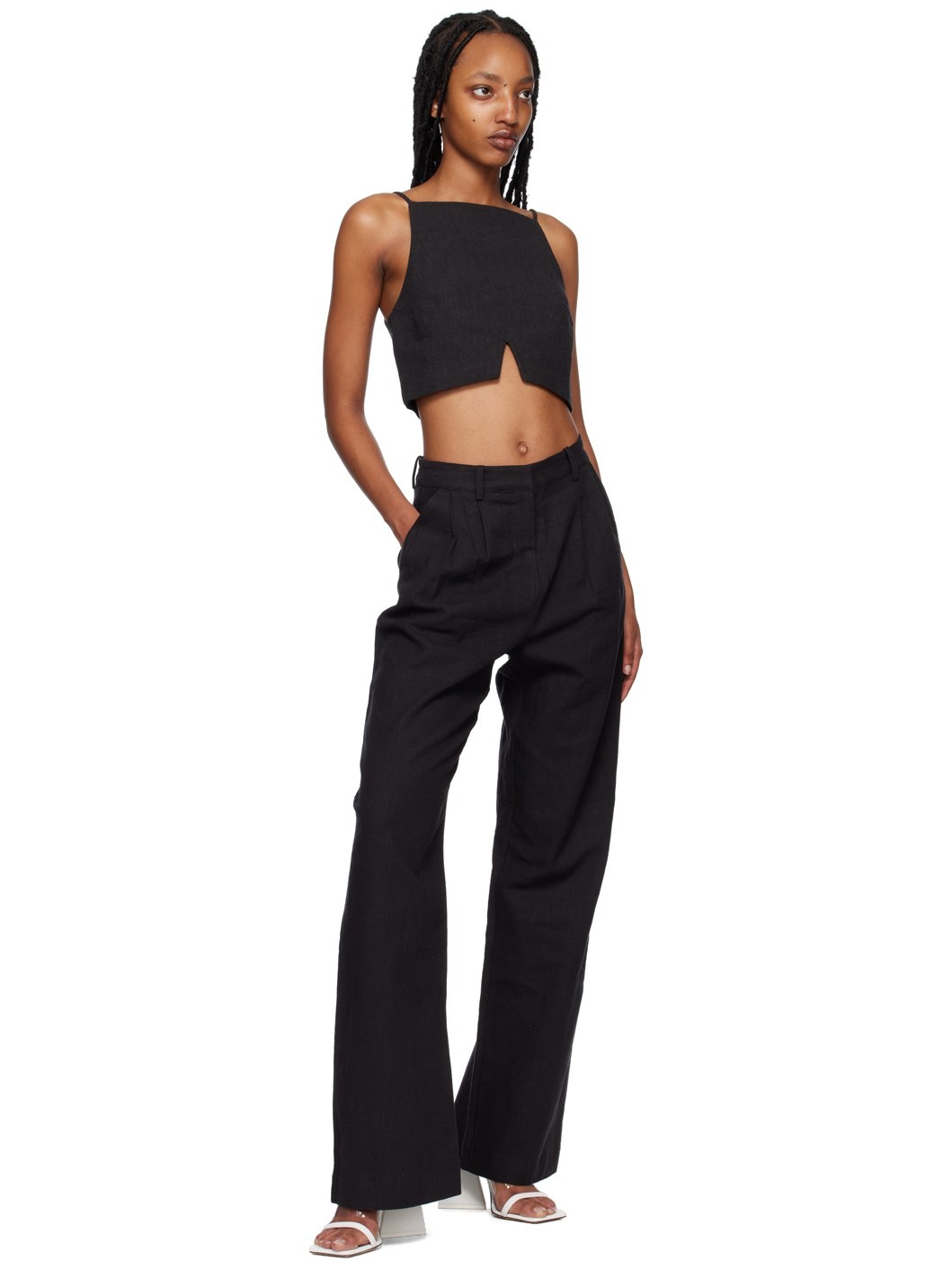 Black Kate Tank Top - 4