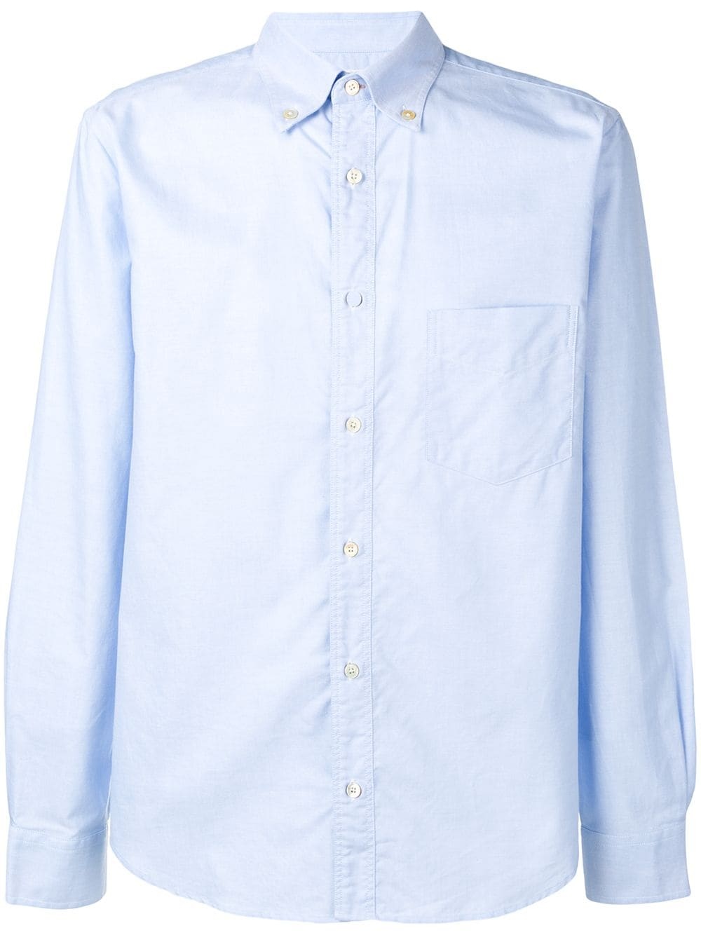 denim button down shirt - 1