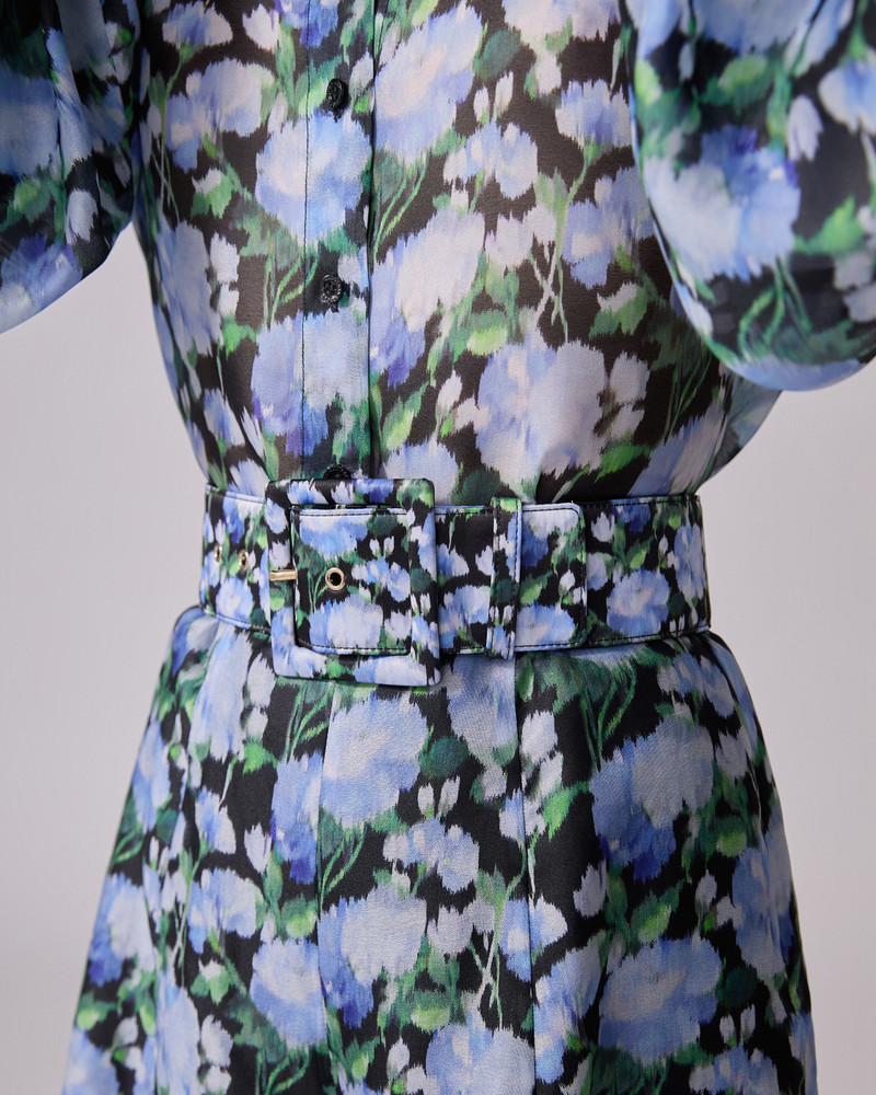 CAROLINA HERRERA Floral-Print Icon Belt outlook