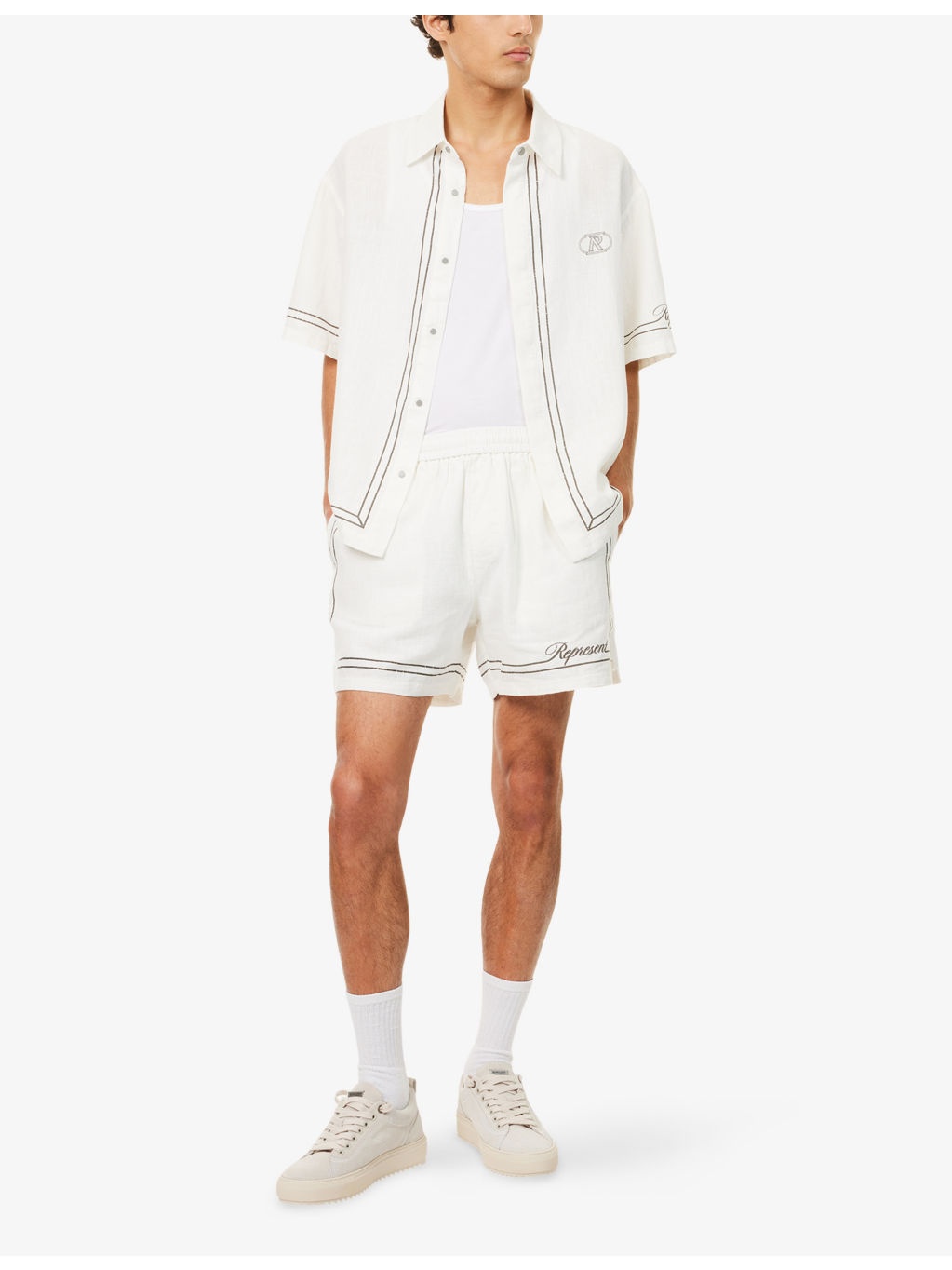 Oversized Boxy-Fit Woven Shirt - 2