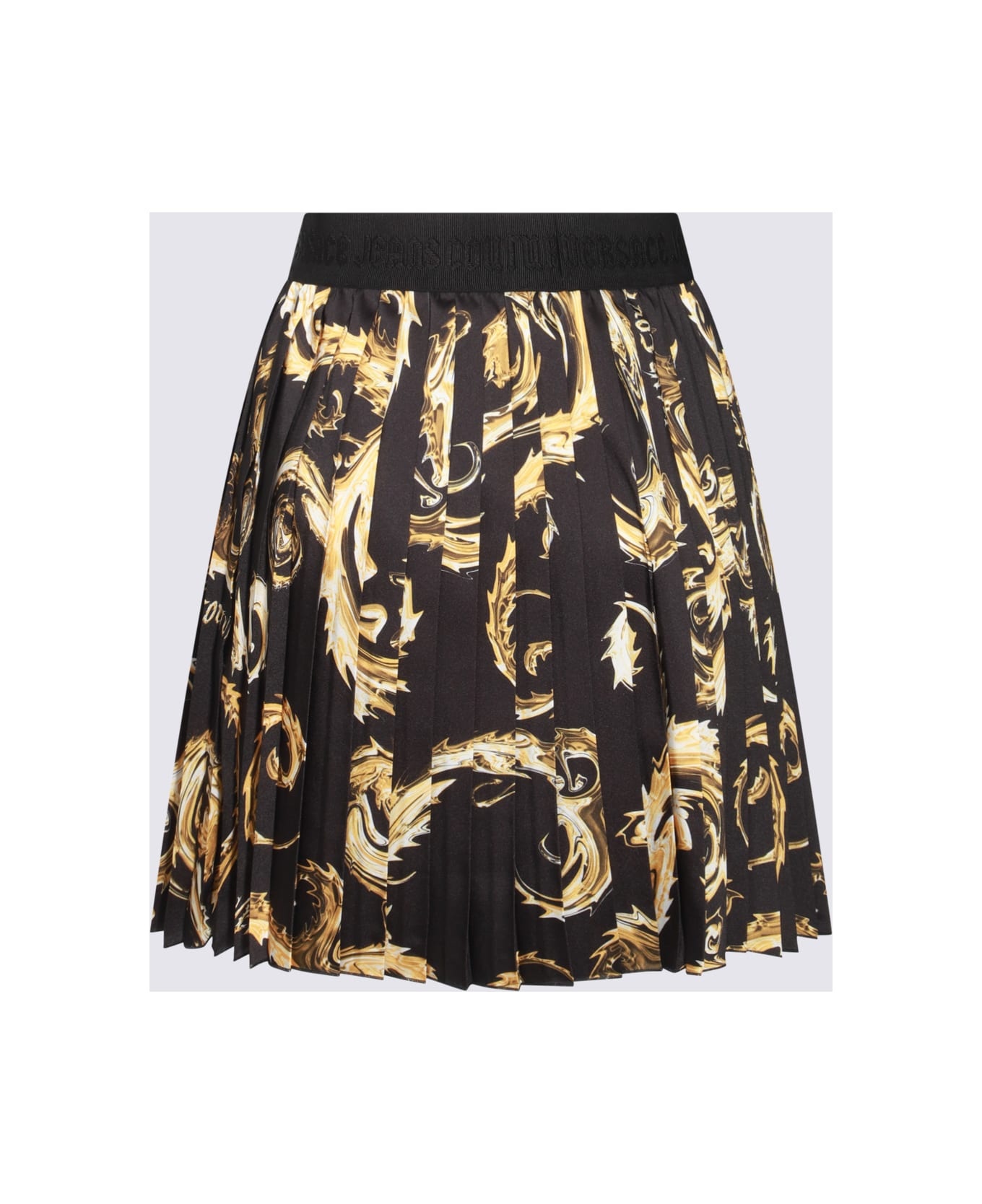 Black And Gold Skirt - 2