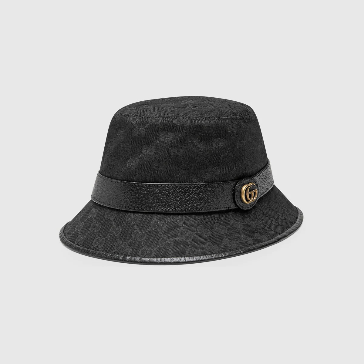 GG canvas bucket hat with Double G - 1